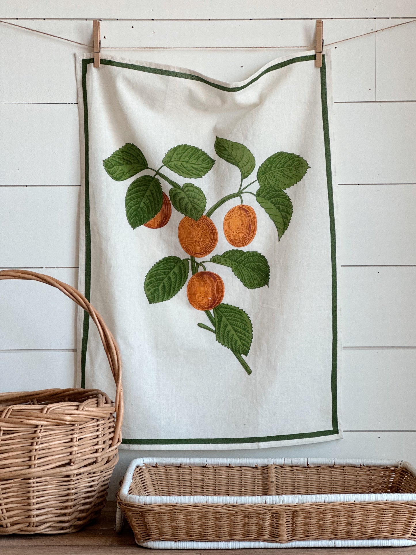 Fruit & Veggie Flour Sack Tea Towels