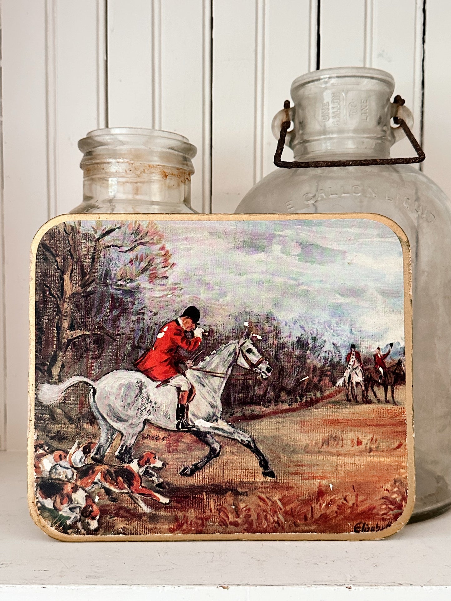 Vintage Equestrian Trivet