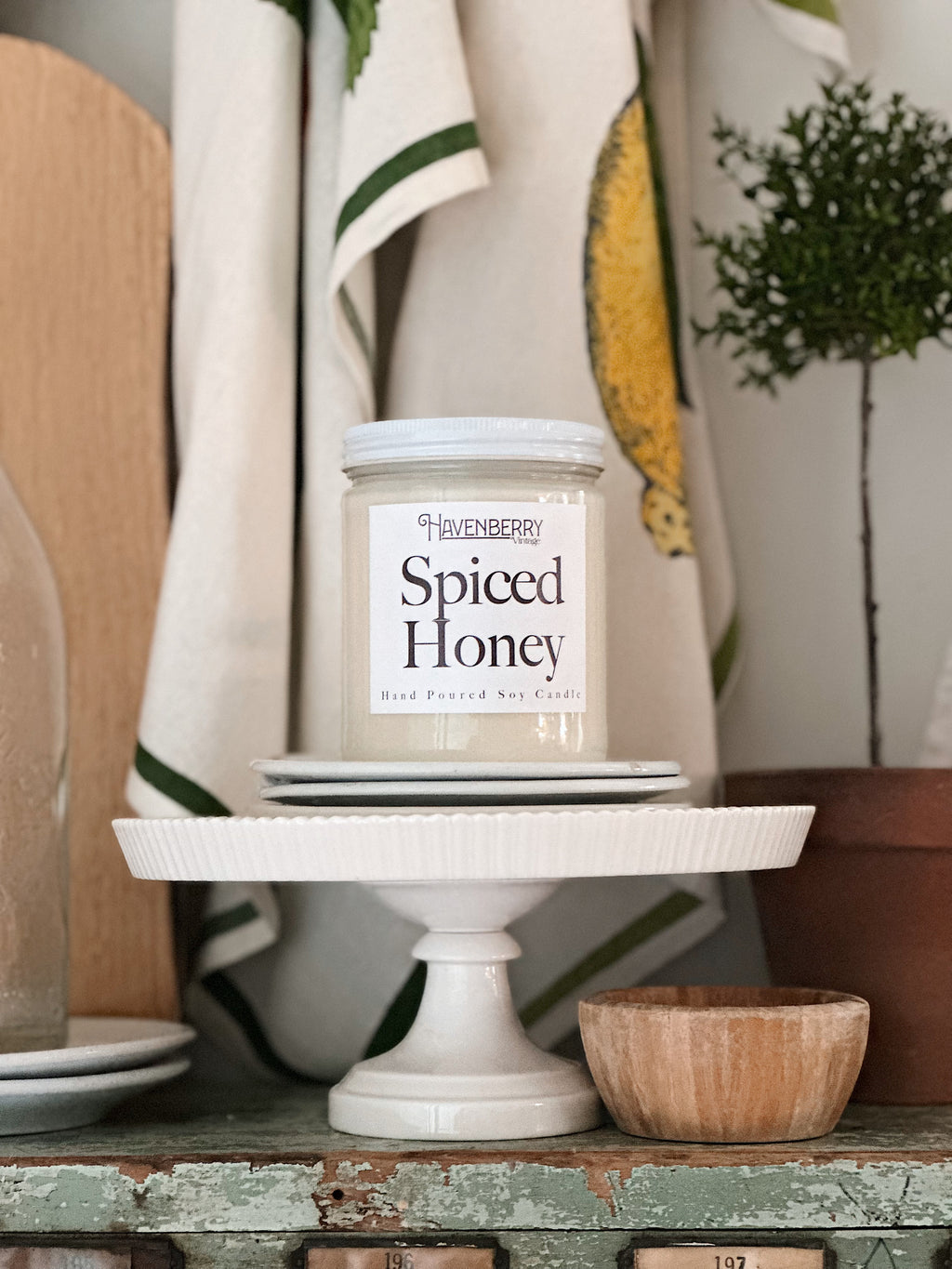Hand Poured Spiced Honey Candle