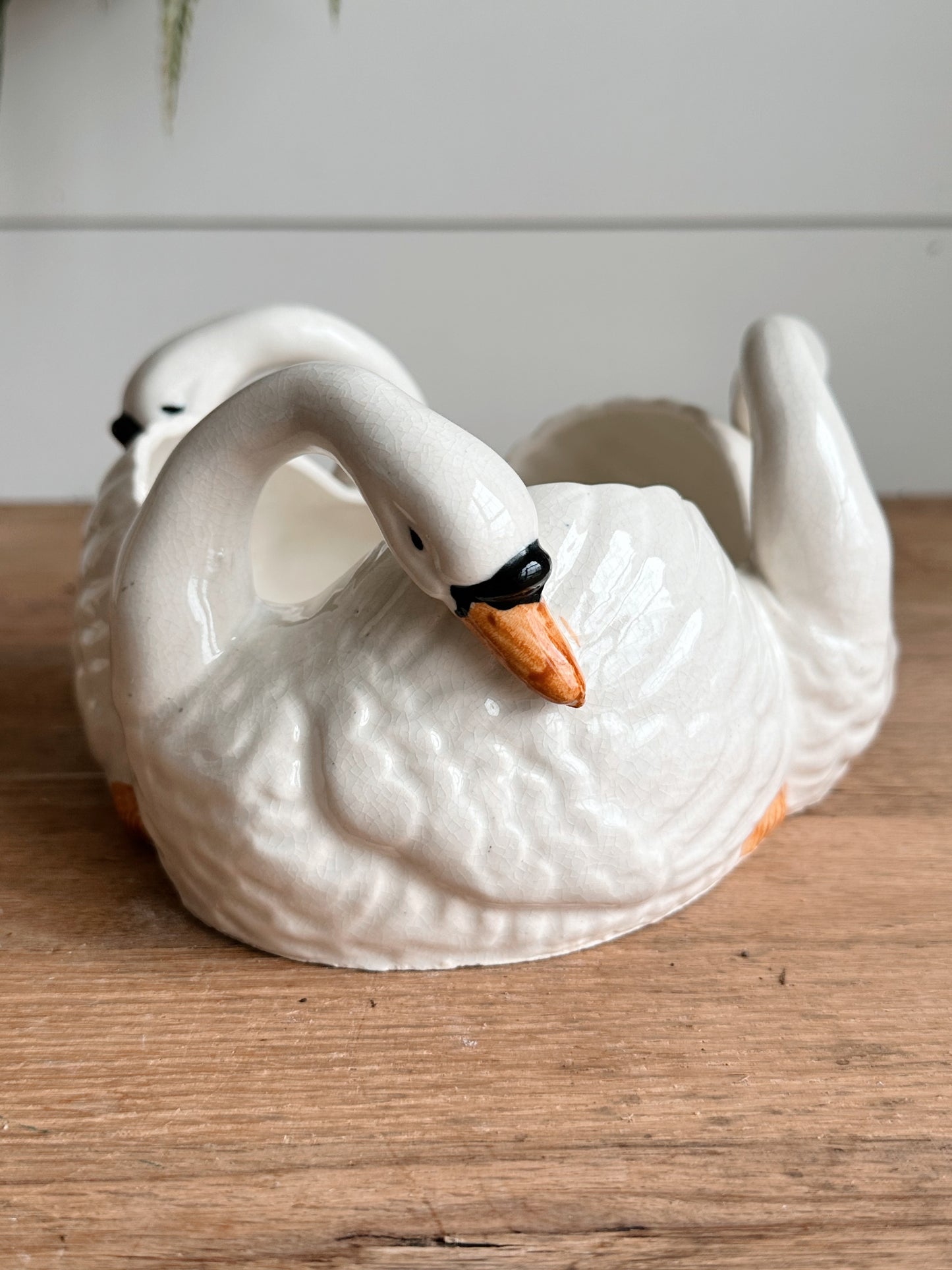 Vintage Swan Planter (Japan)