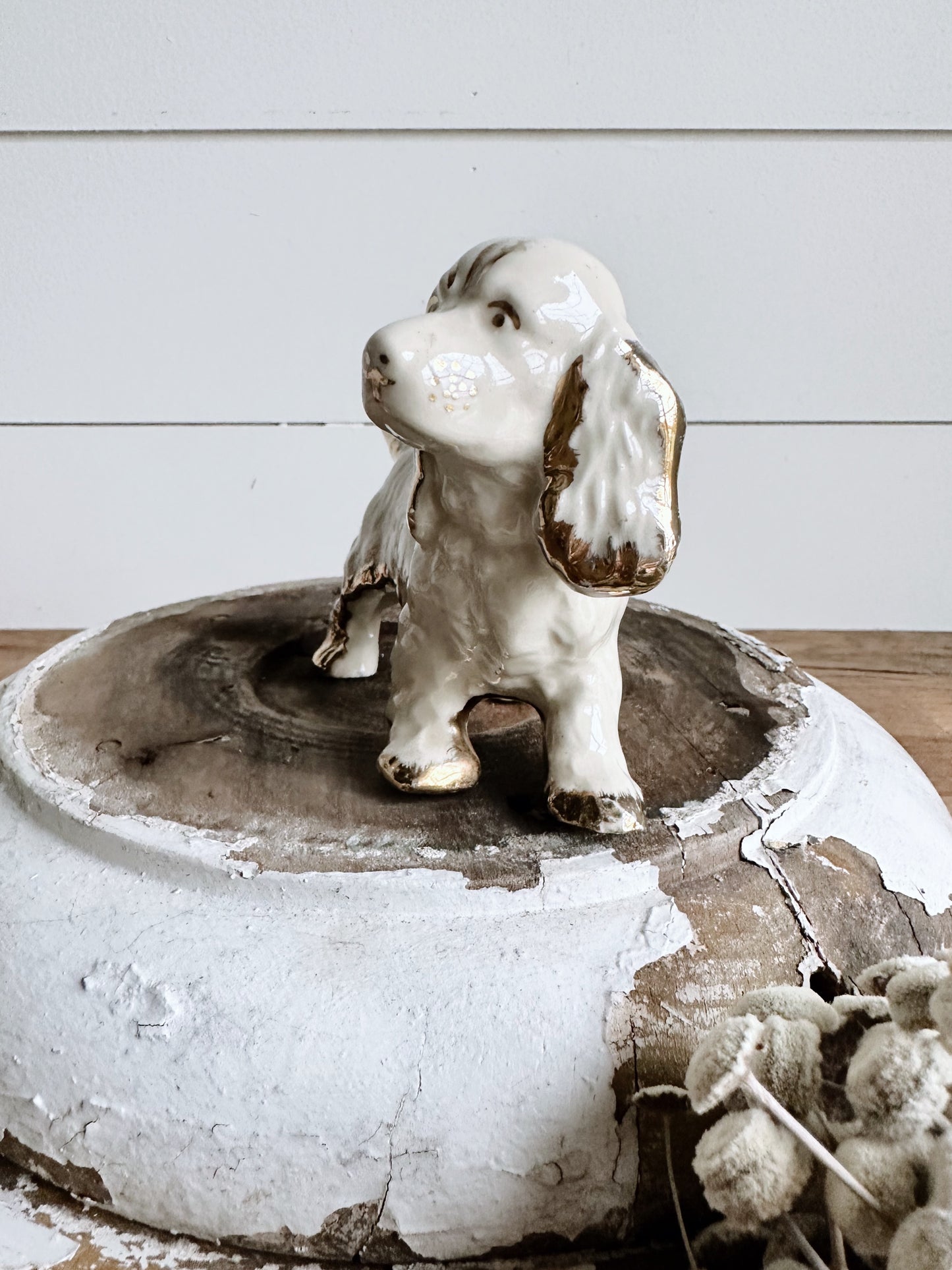 Vintage Cocker Spaniel Figurine