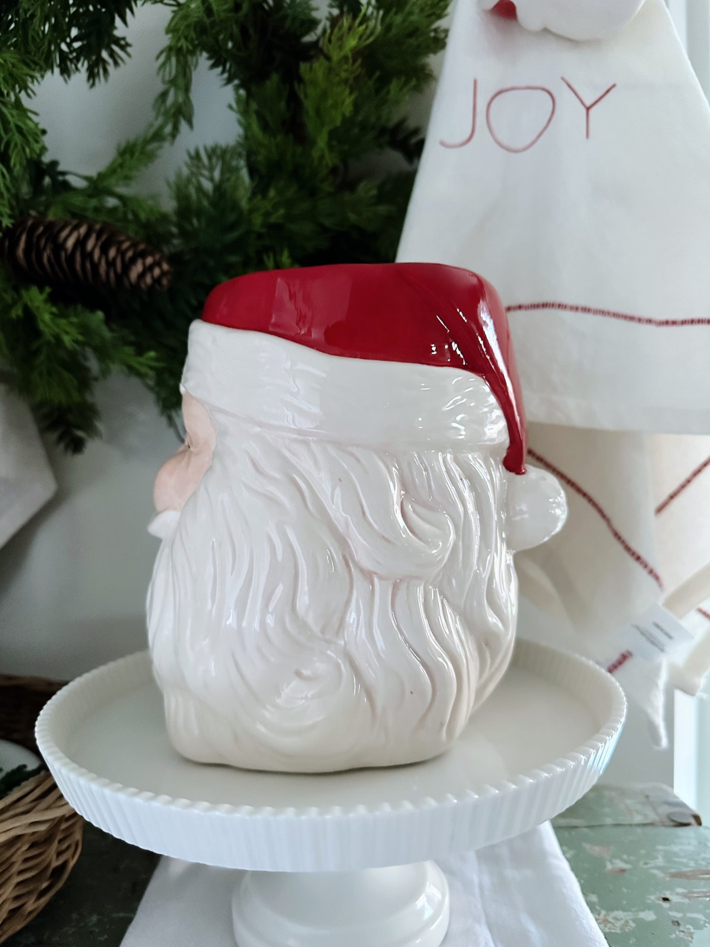 Vintage Santa Planter