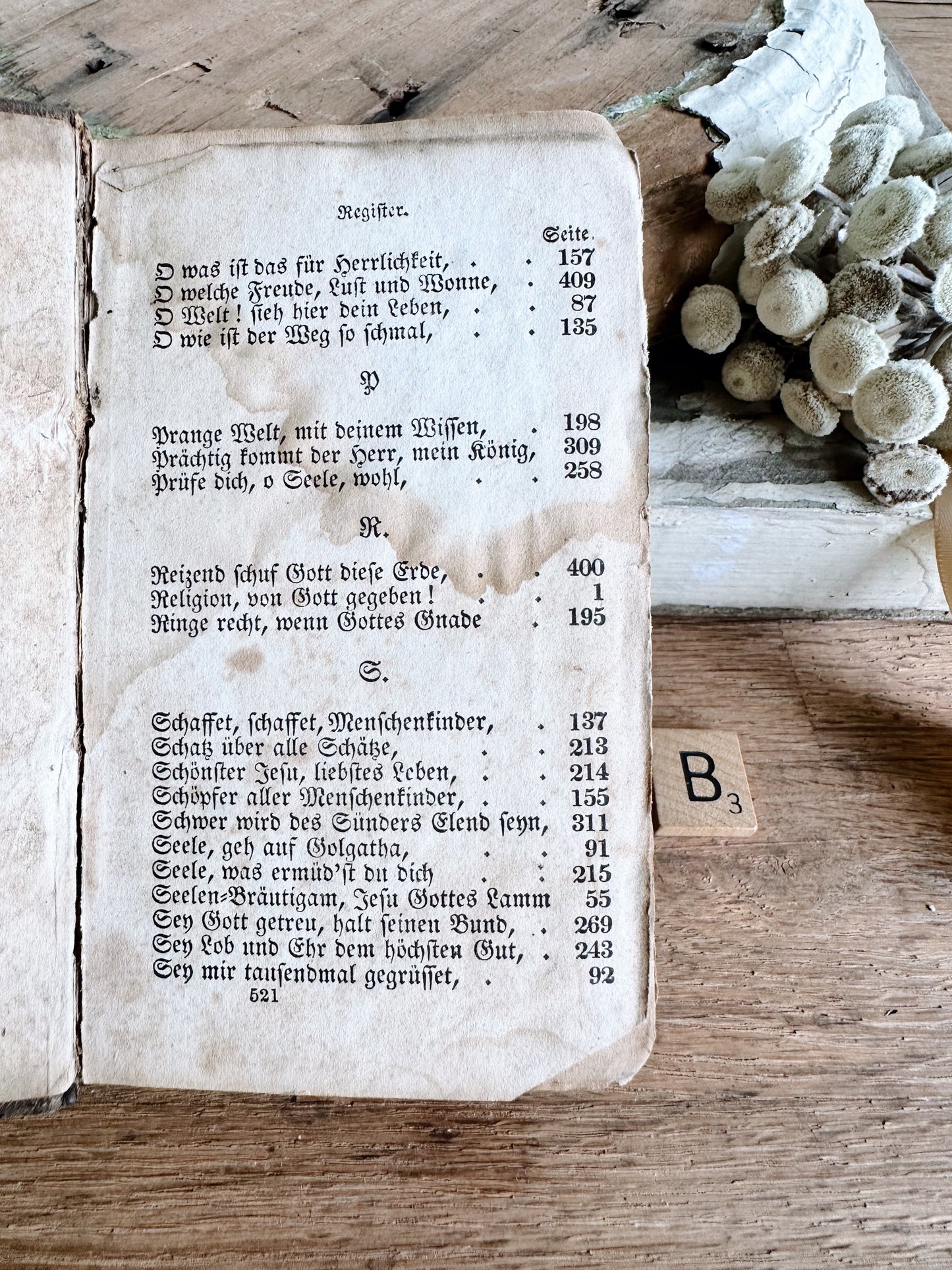 Antique German Book