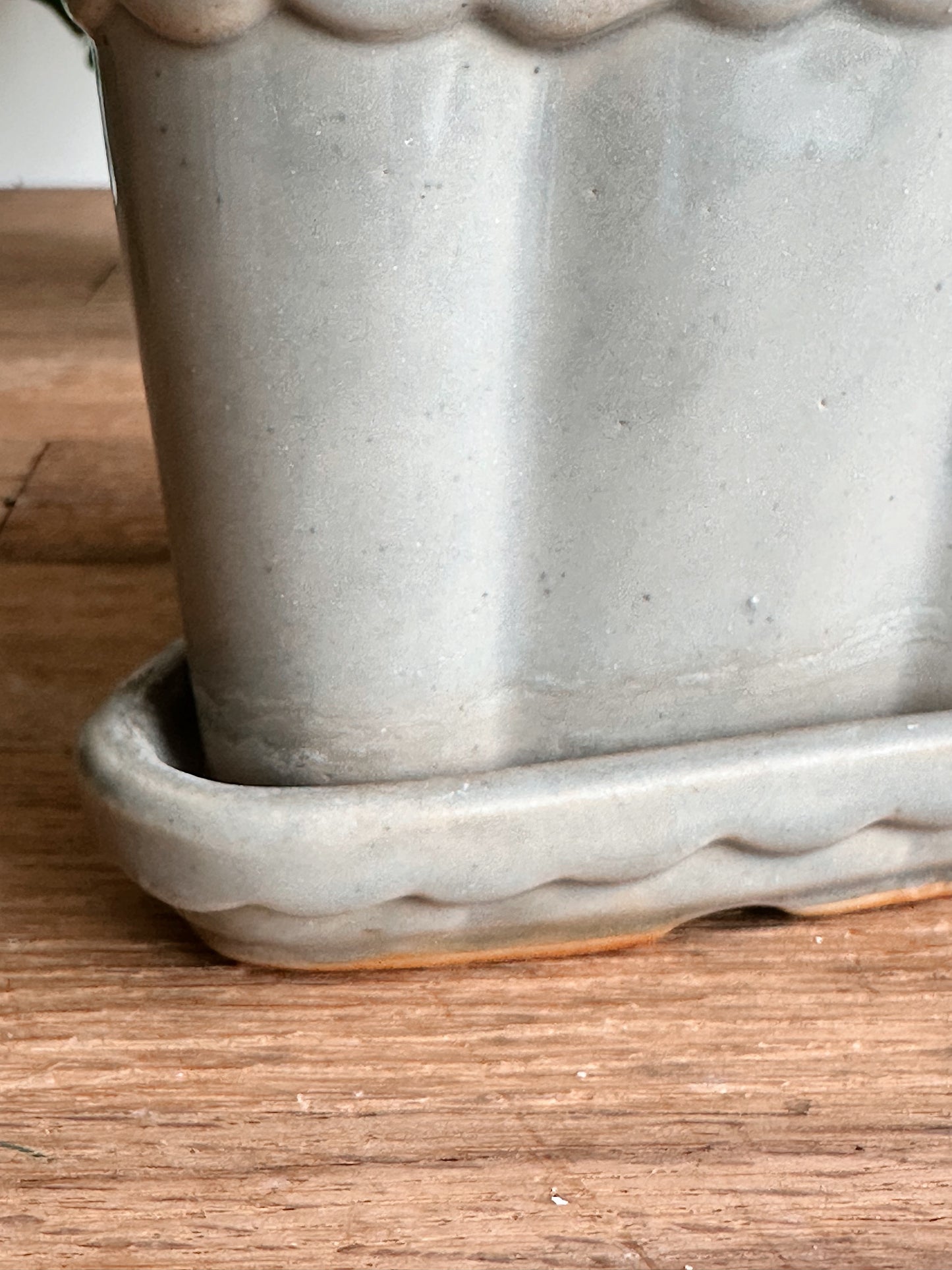 Vintage Diamond Shaped Planter