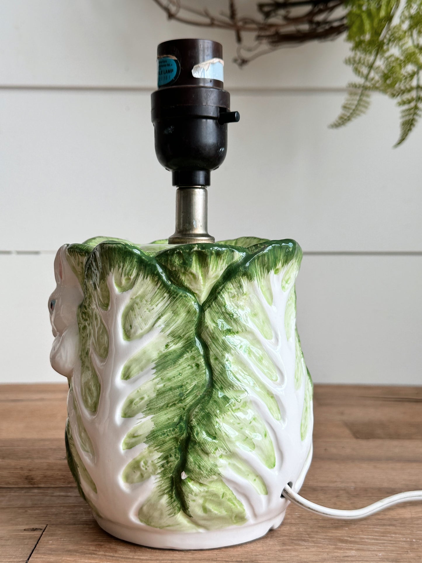 Vintage Bunny Lamp