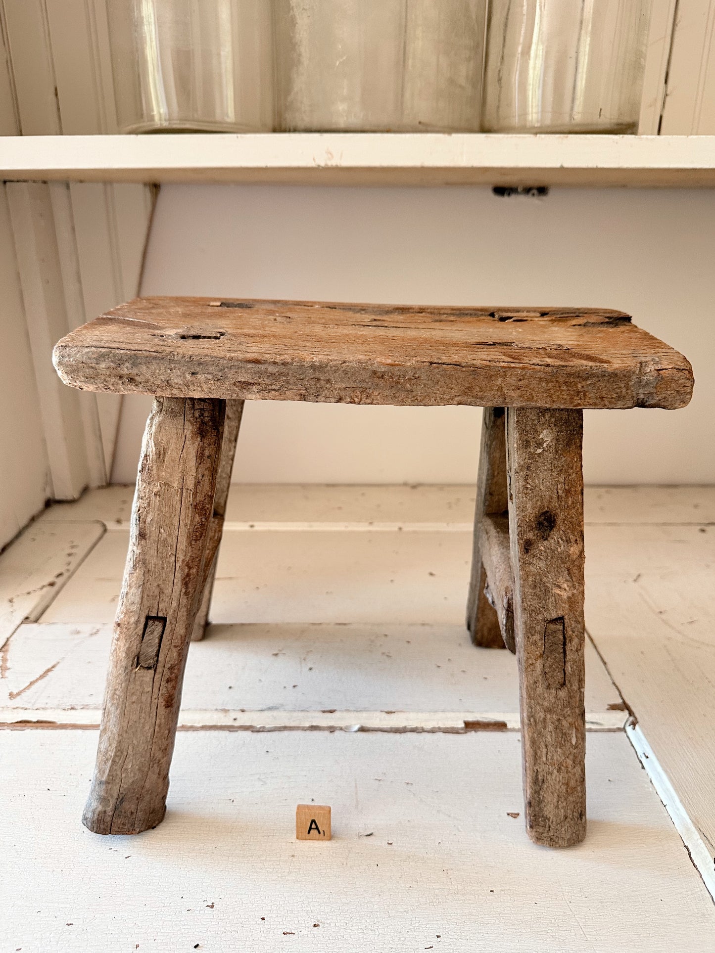 Reclaimed Wood Stool