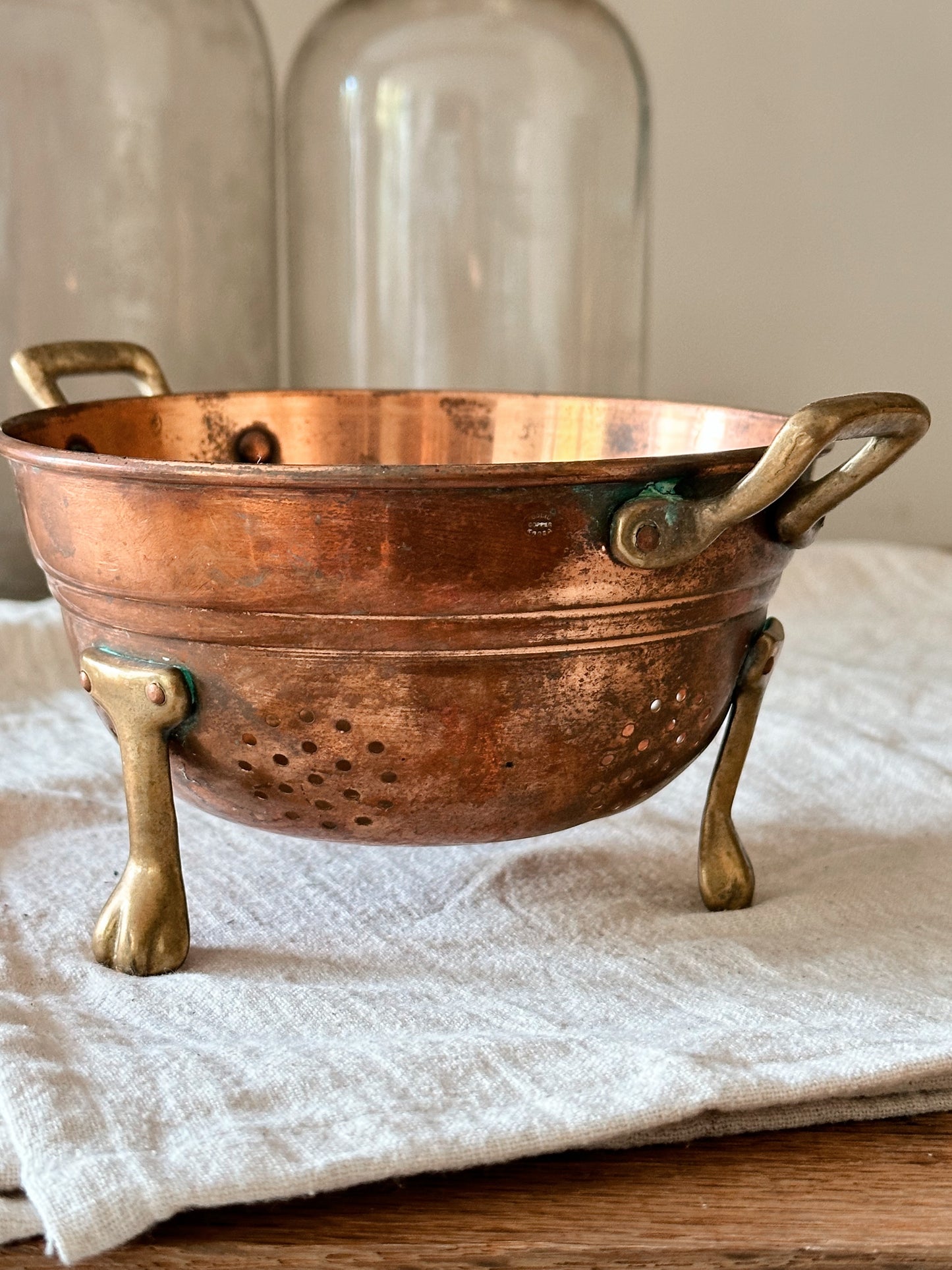 Copper Berry Colander