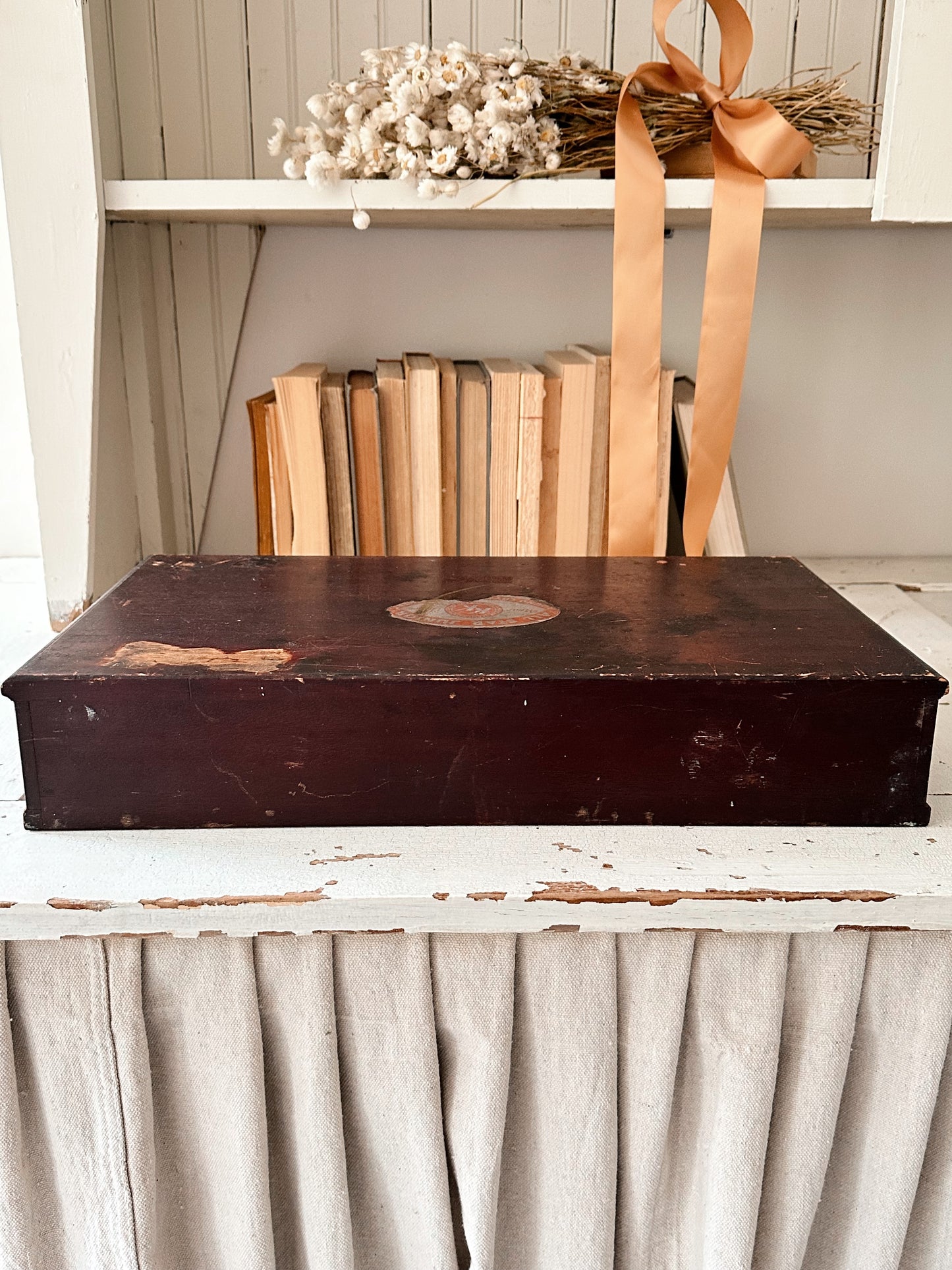 Antique Watch Crystal Cabinet