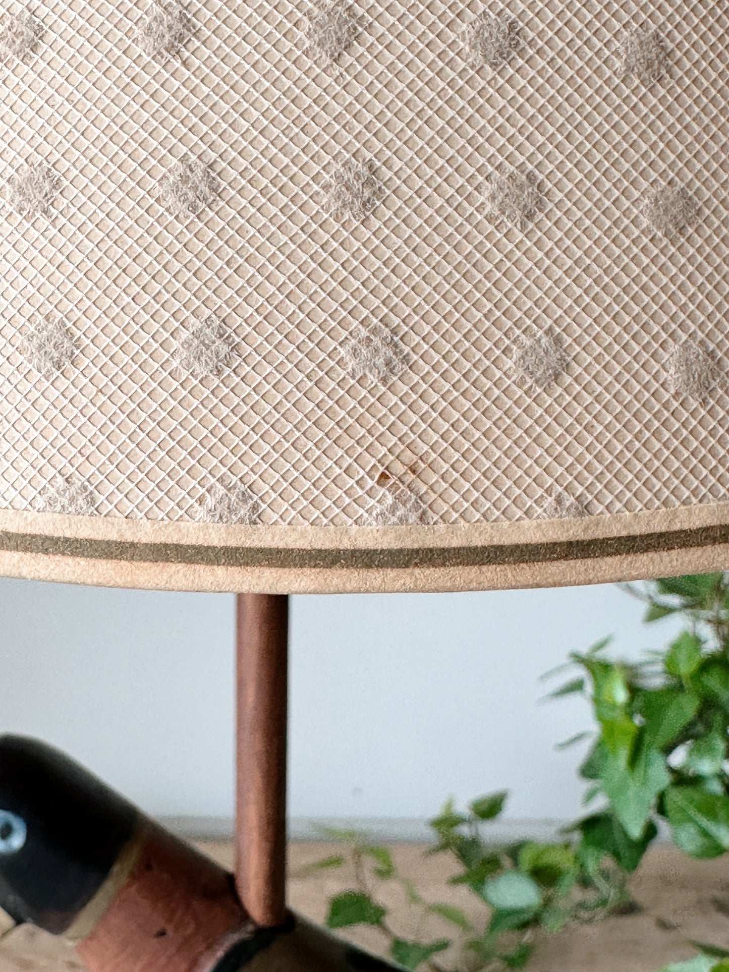Vintage Bird Lamp & Shade