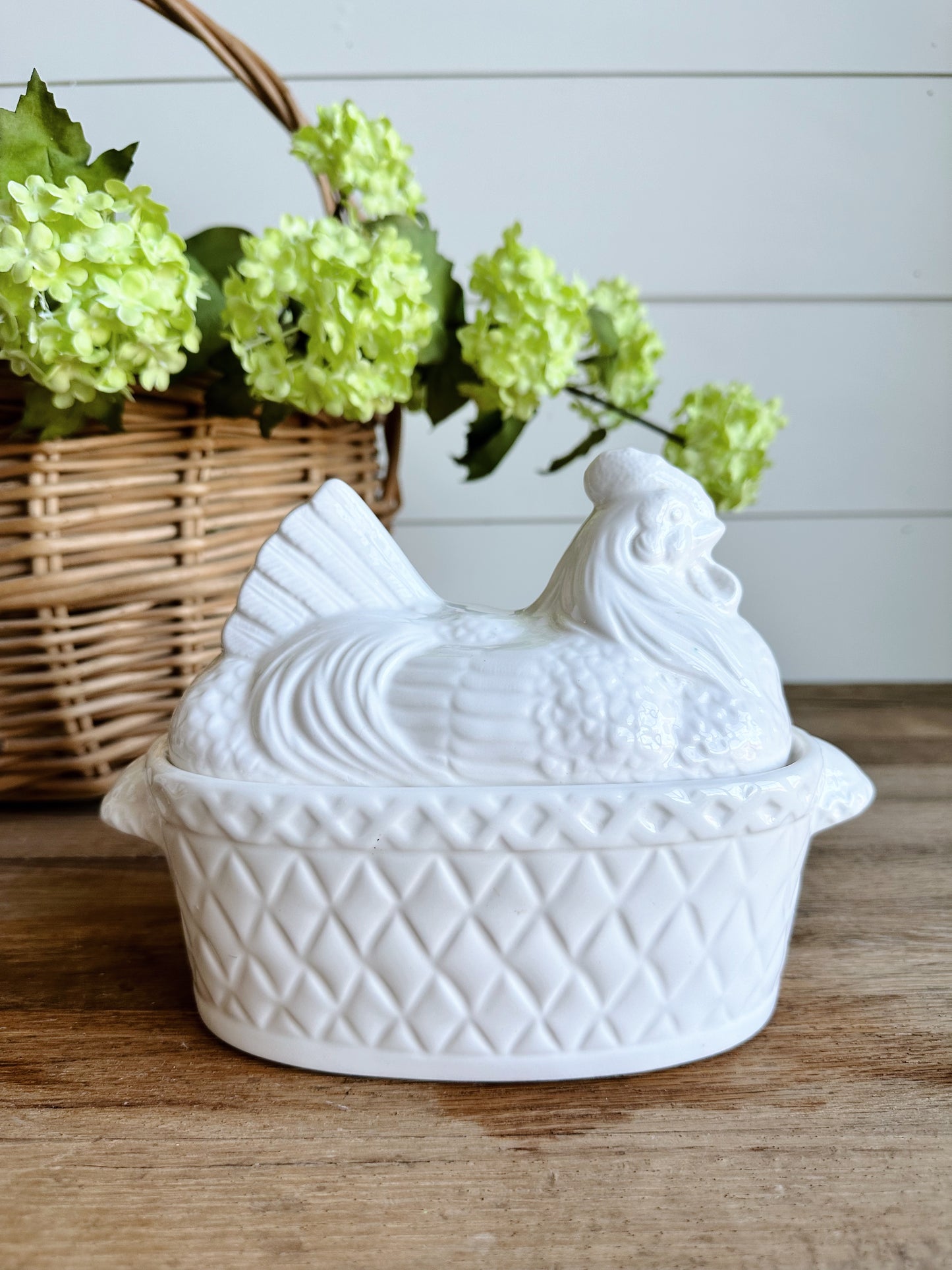 Vintage Hen on A Nest Tureen