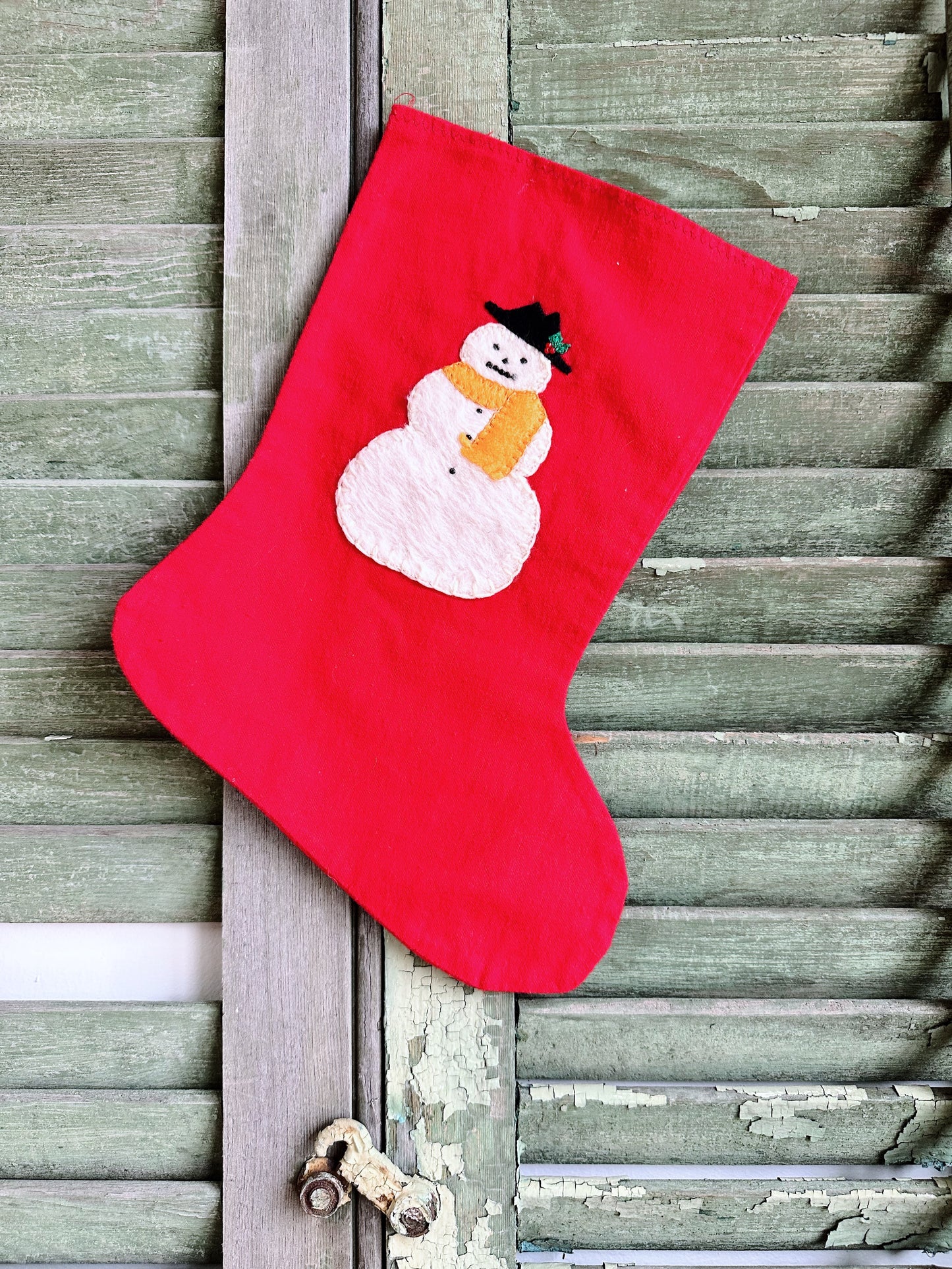 Handmade Vintage Stocking