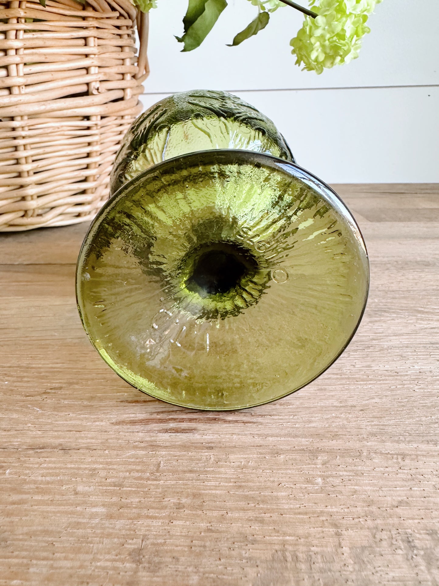 You Choose the Scent - Glass Goblet Vintage Vessel Candle