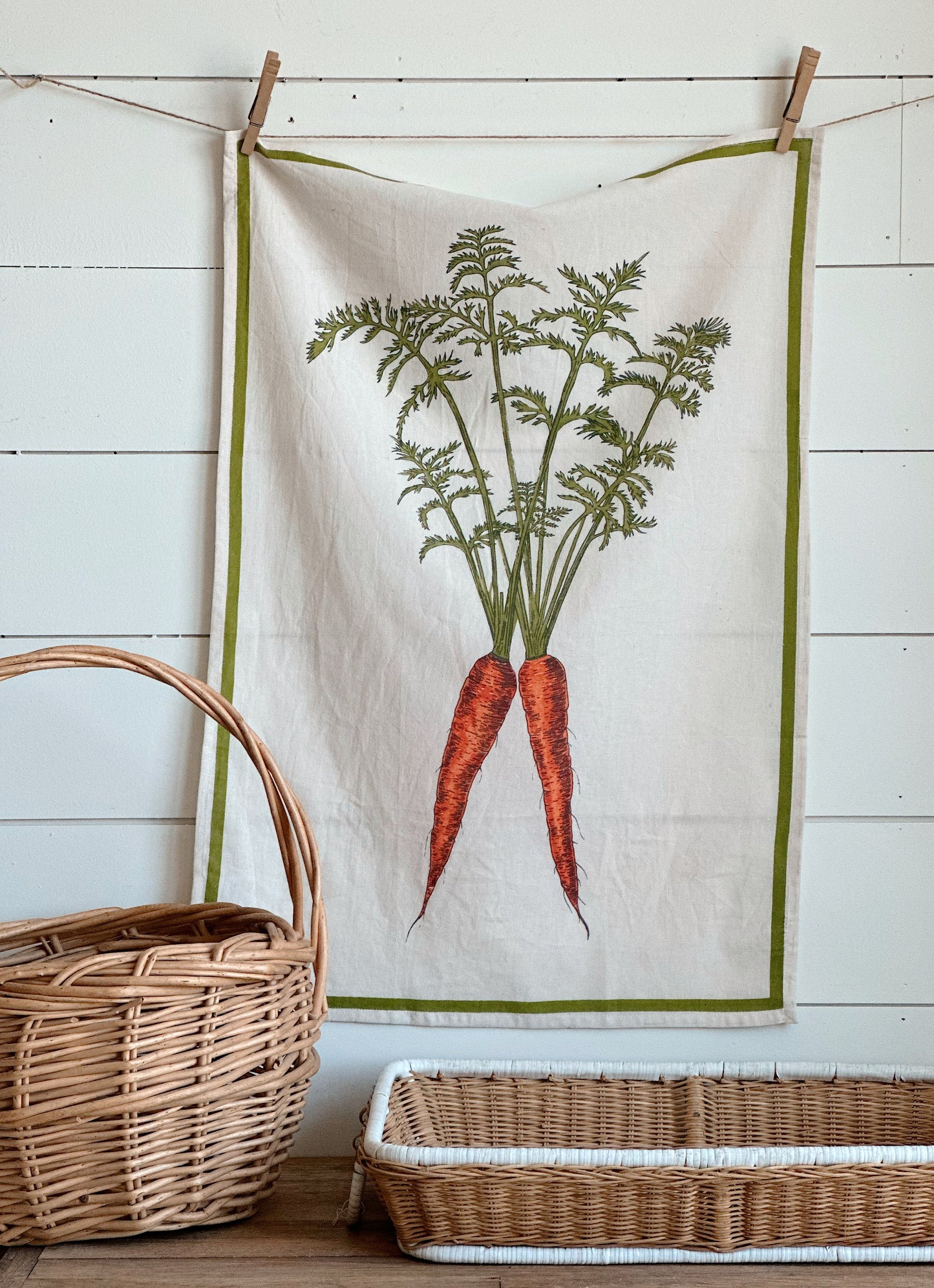 Fruit & Veggie Flour Sack Tea Towels