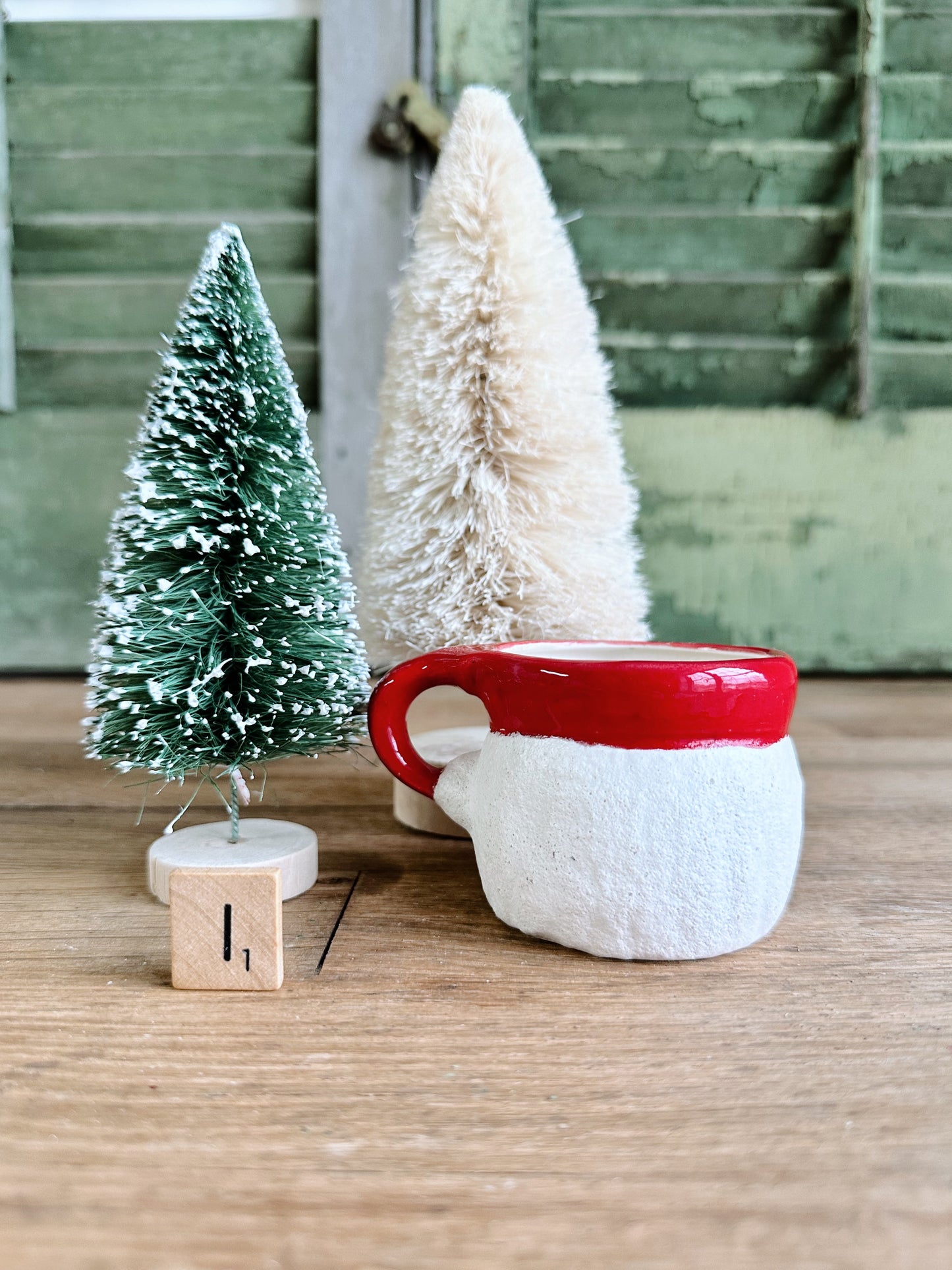 Vintage Santa Mug