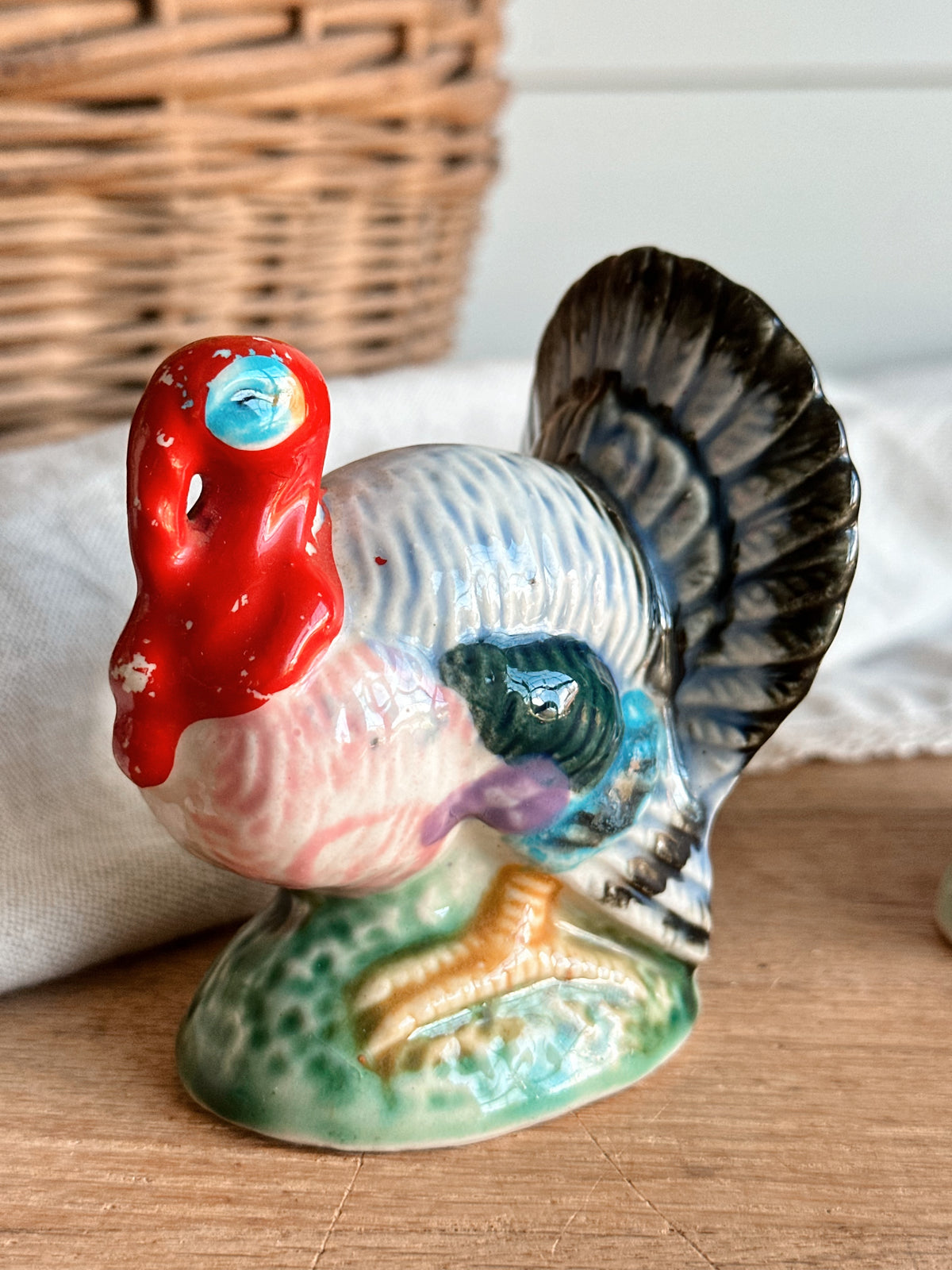 Vintage Turkey Salt & Pepper Shakers, Japan