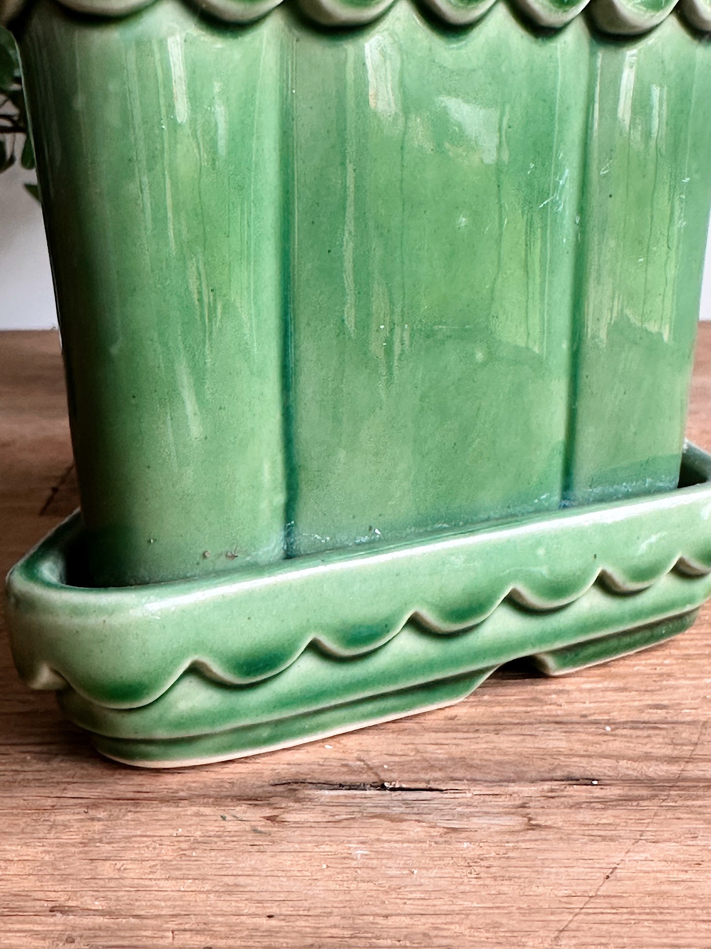 Vintage Diamond Shaped Planter