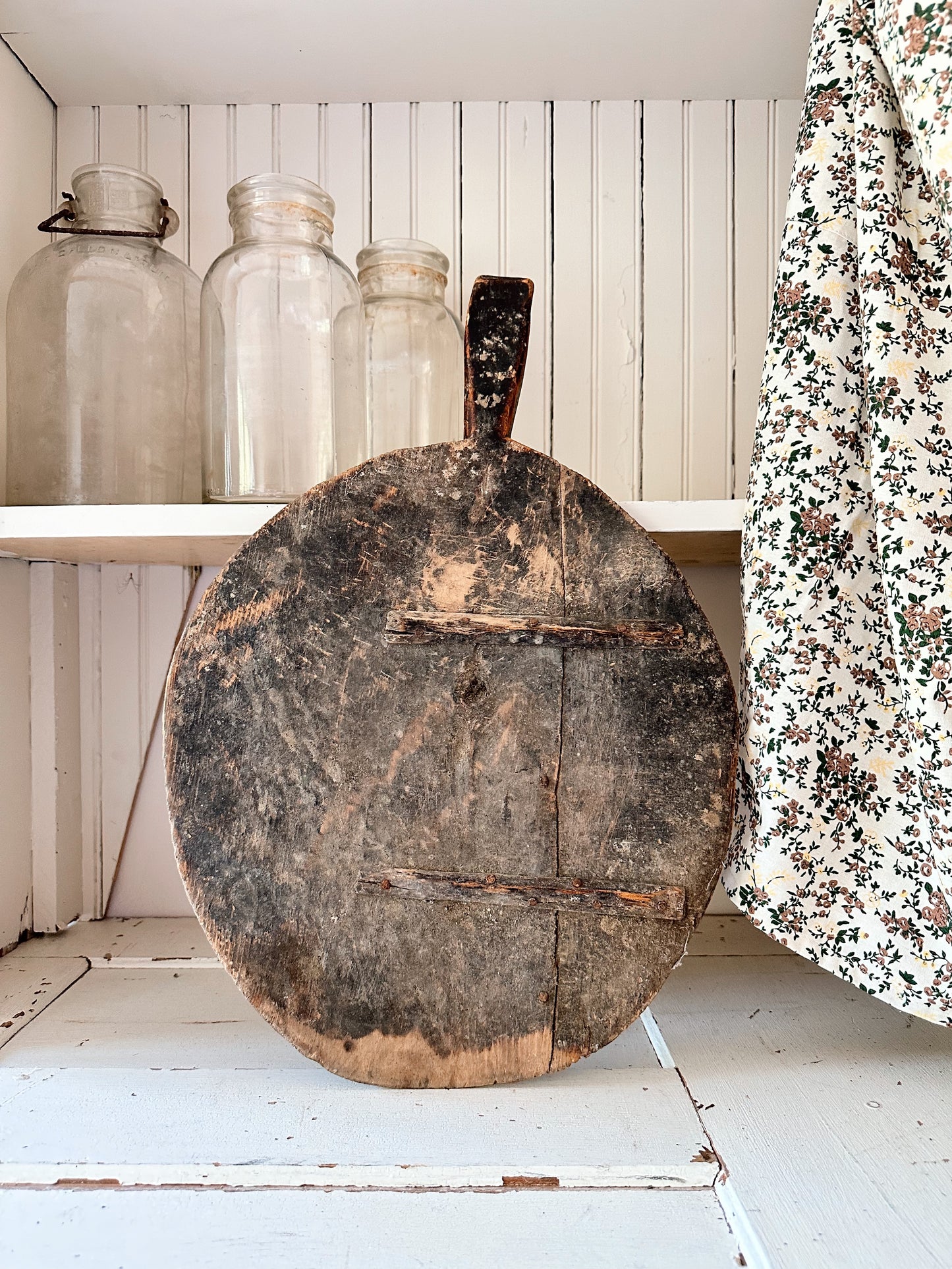 Antique European Bread Board