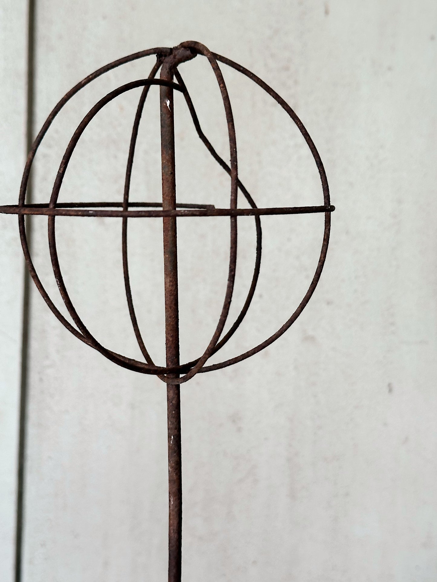 Vintage Metal Wire Topiary Form