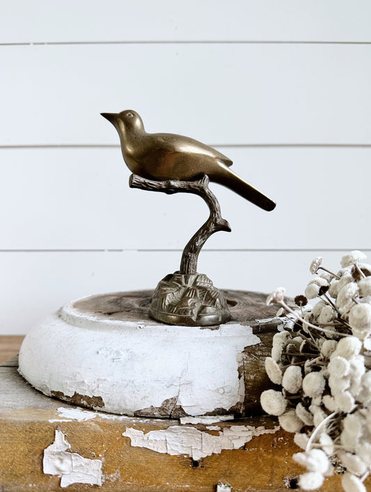 Vintage Brass Bird