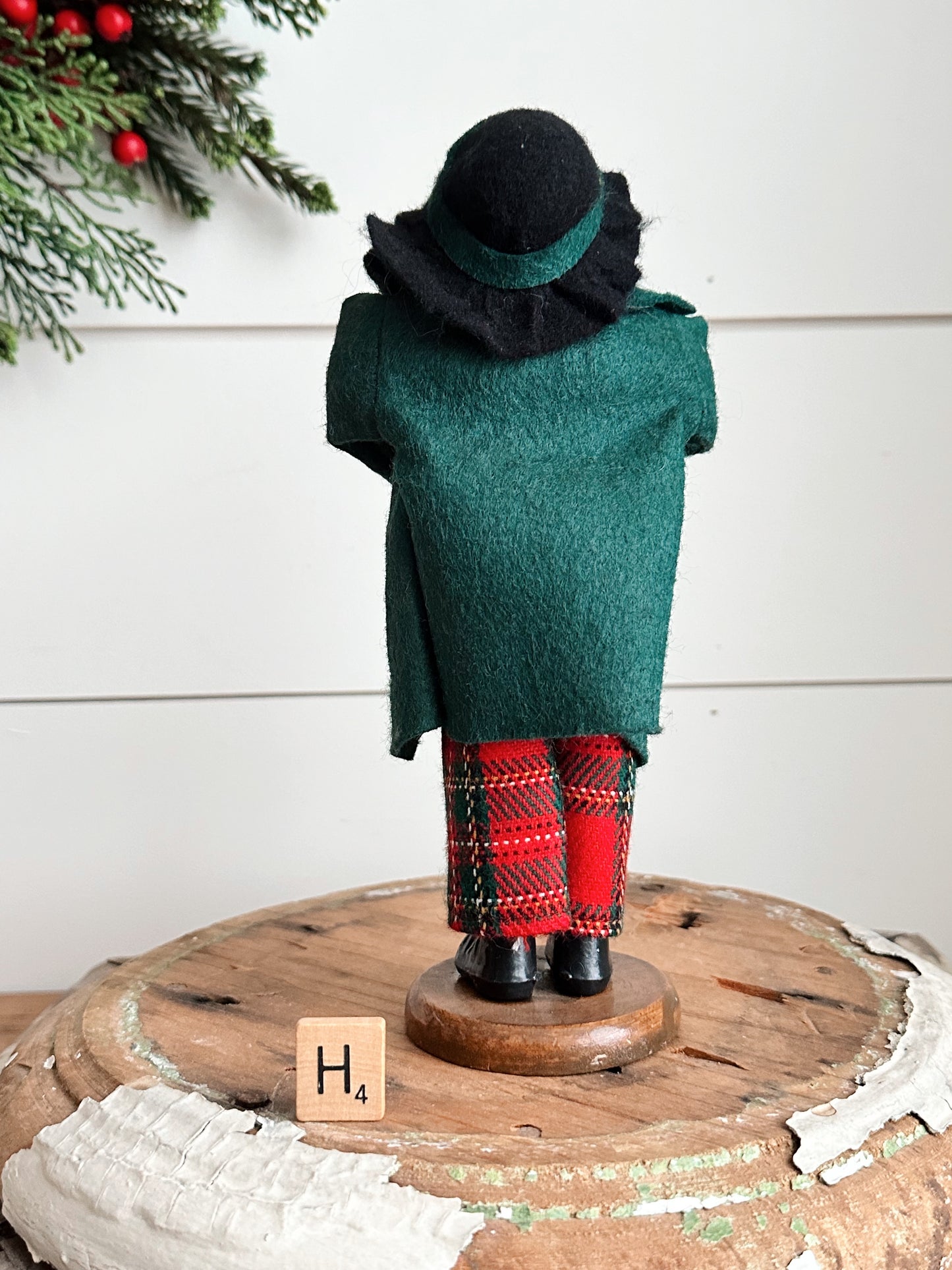 Vintage Victorian Style Caroler