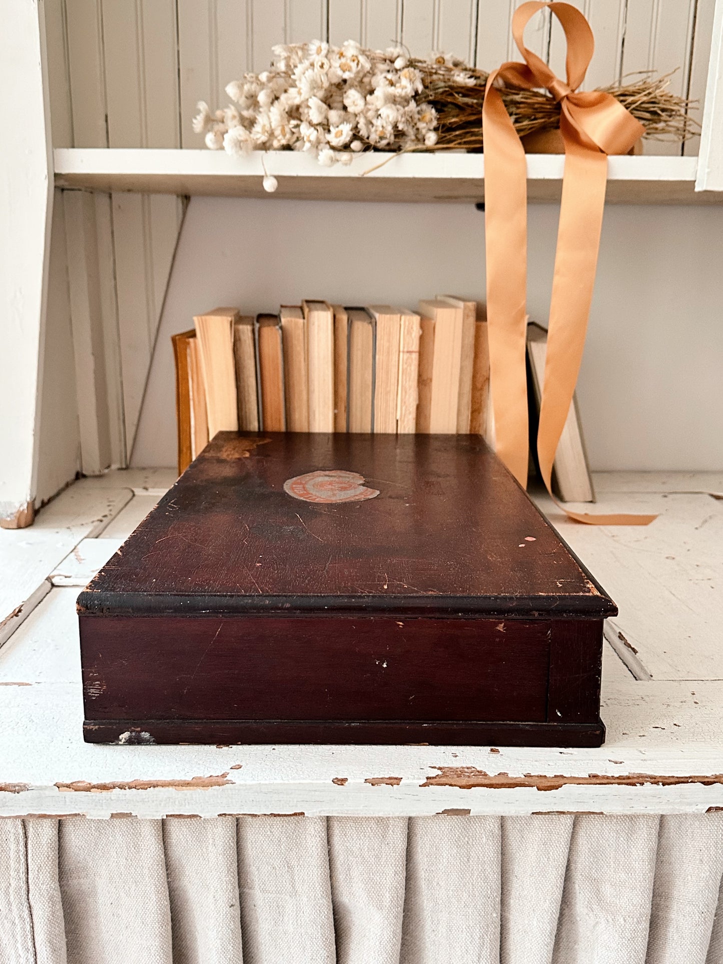 Antique Watch Crystal Cabinet