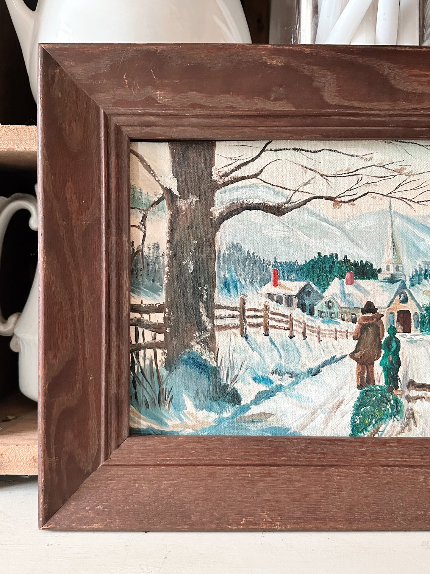 Vintage Winter Painting