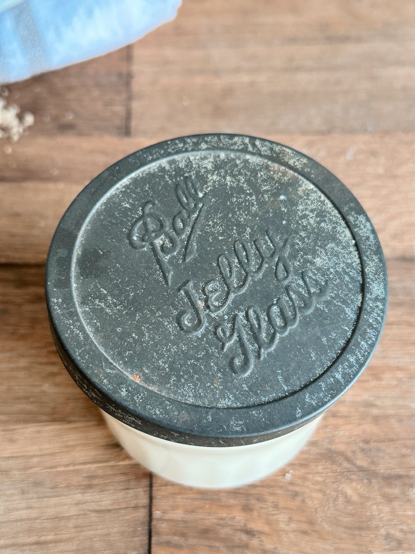 Hand Poured Pralines & Caramel in a Vintage Ball Jelly Jar