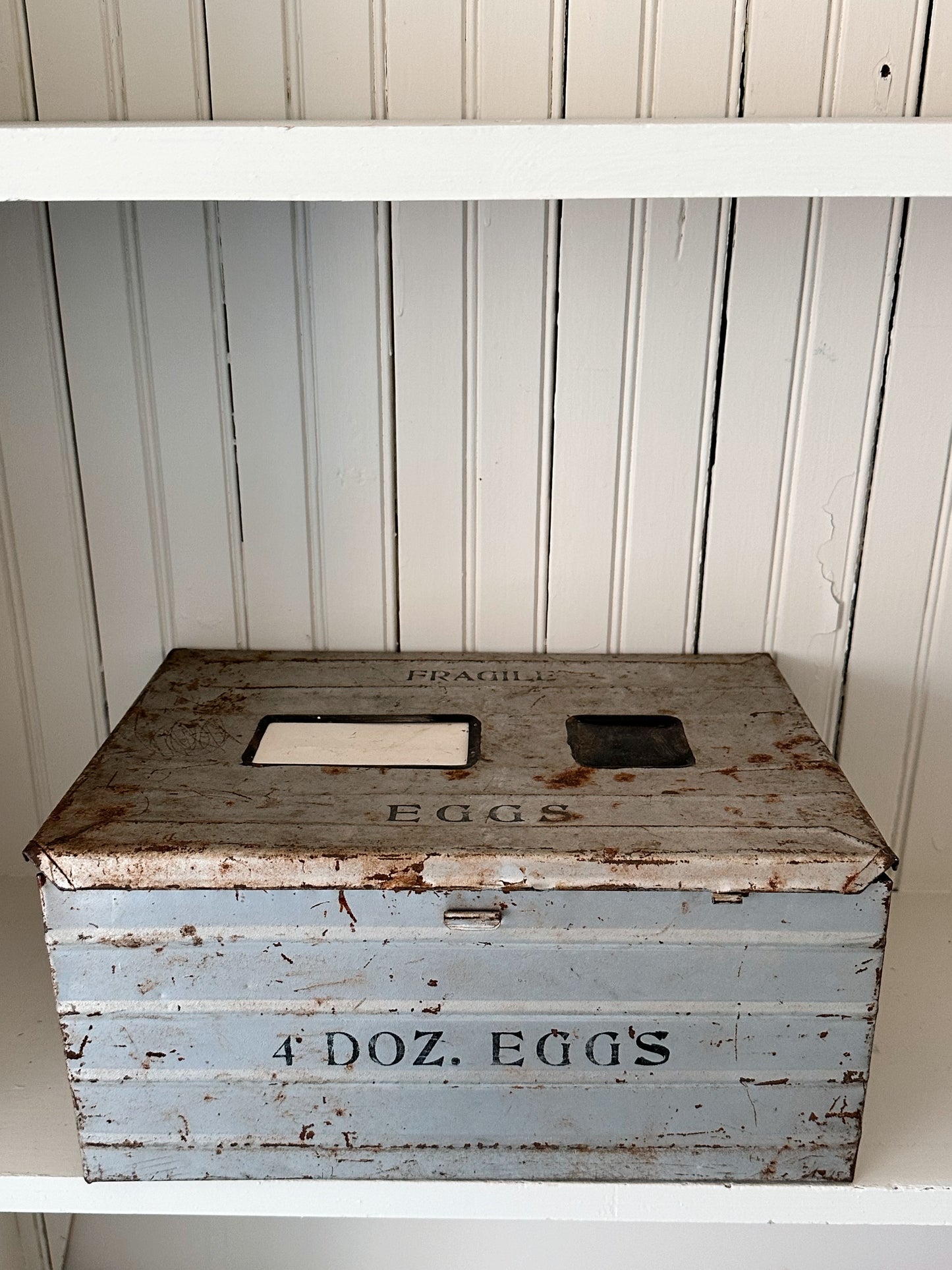 Vintage Egg Shipping Box