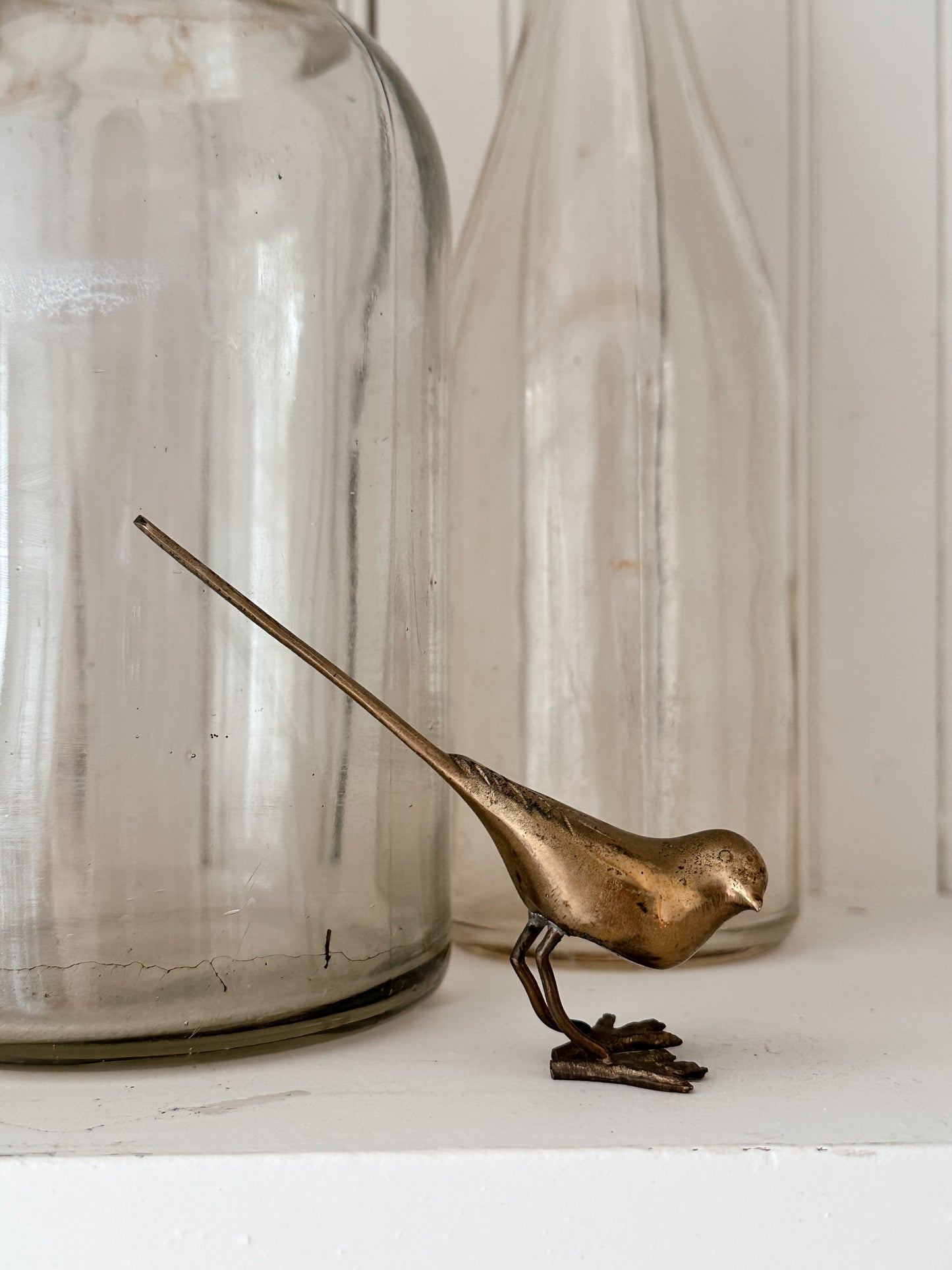 Vintage Brass Bird