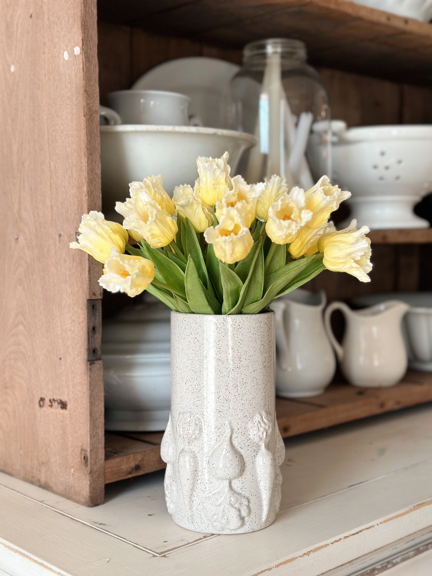 Speckled Veggie Vase