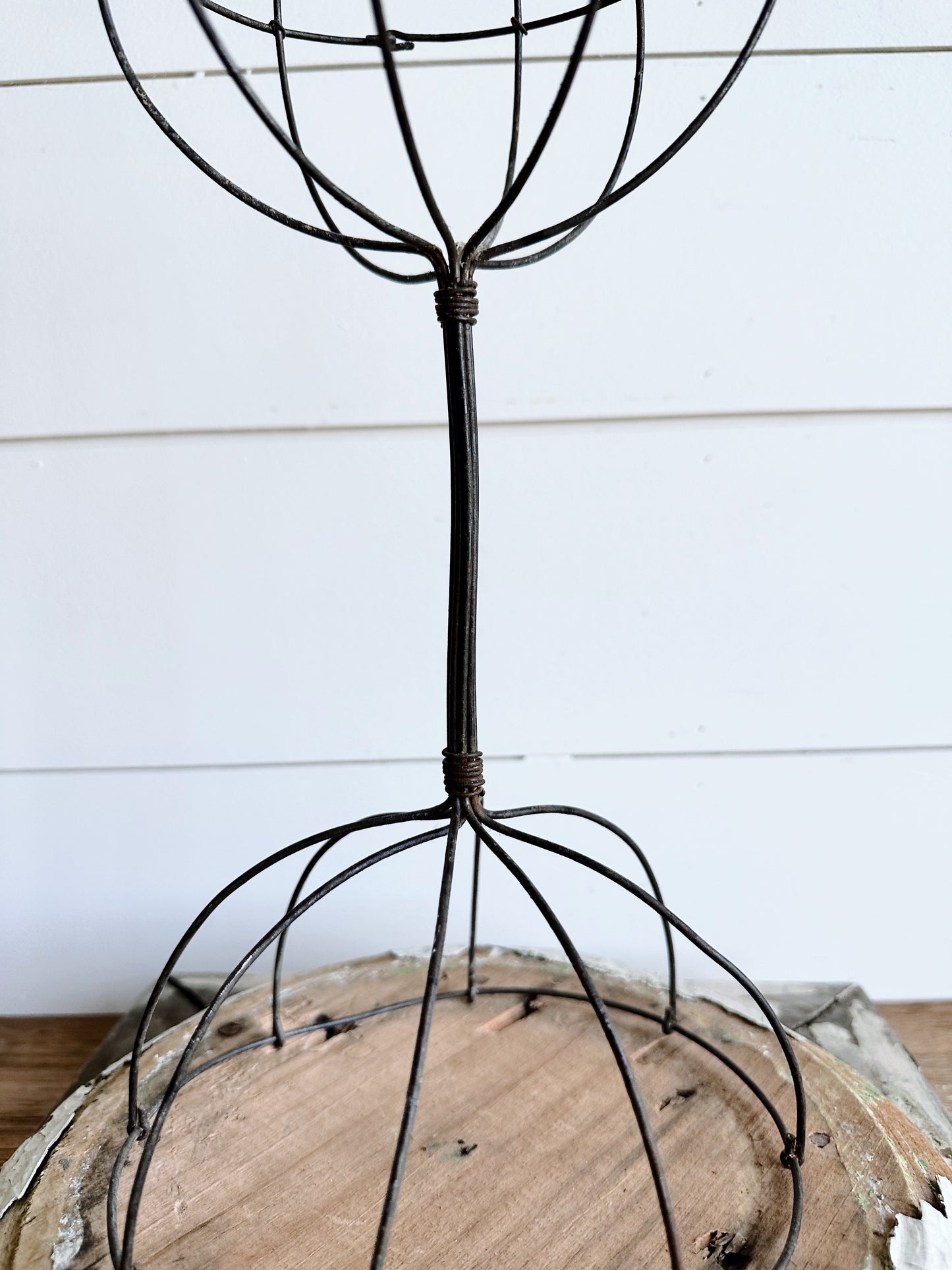 Antique Wire Hat Stand