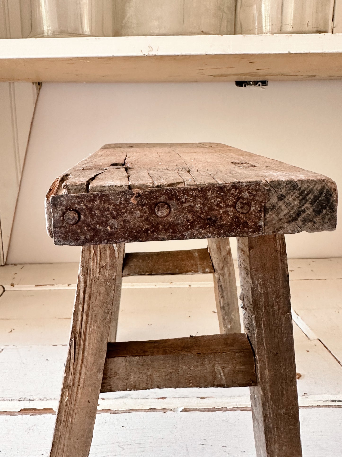 Reclaimed Wood Stool