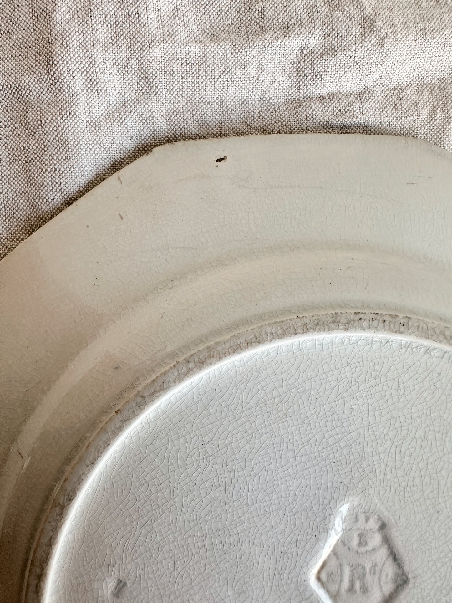 Antique Wedgwood Ironstone Dinner Plate