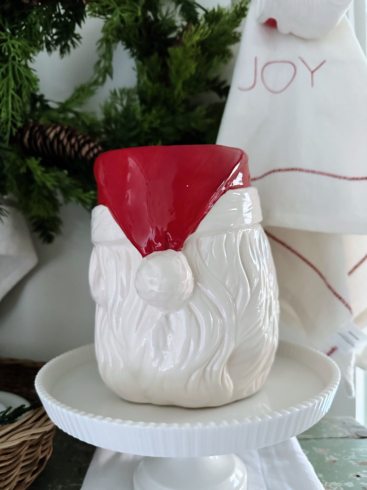 Vintage Santa Planter