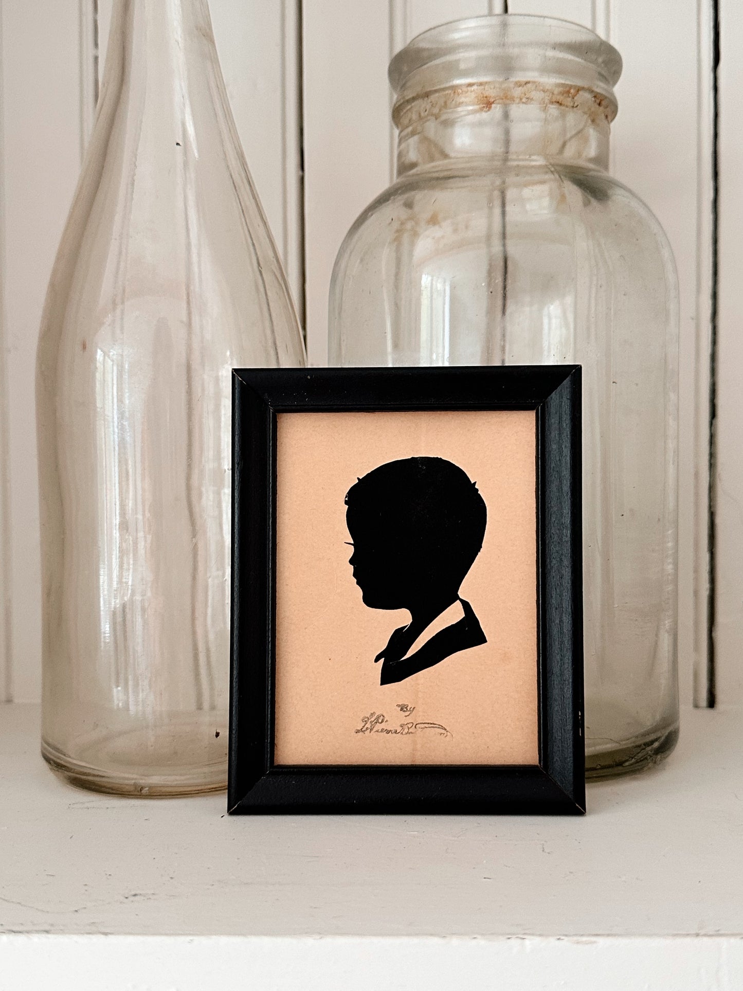 Vintage Hand Cut Silhouette