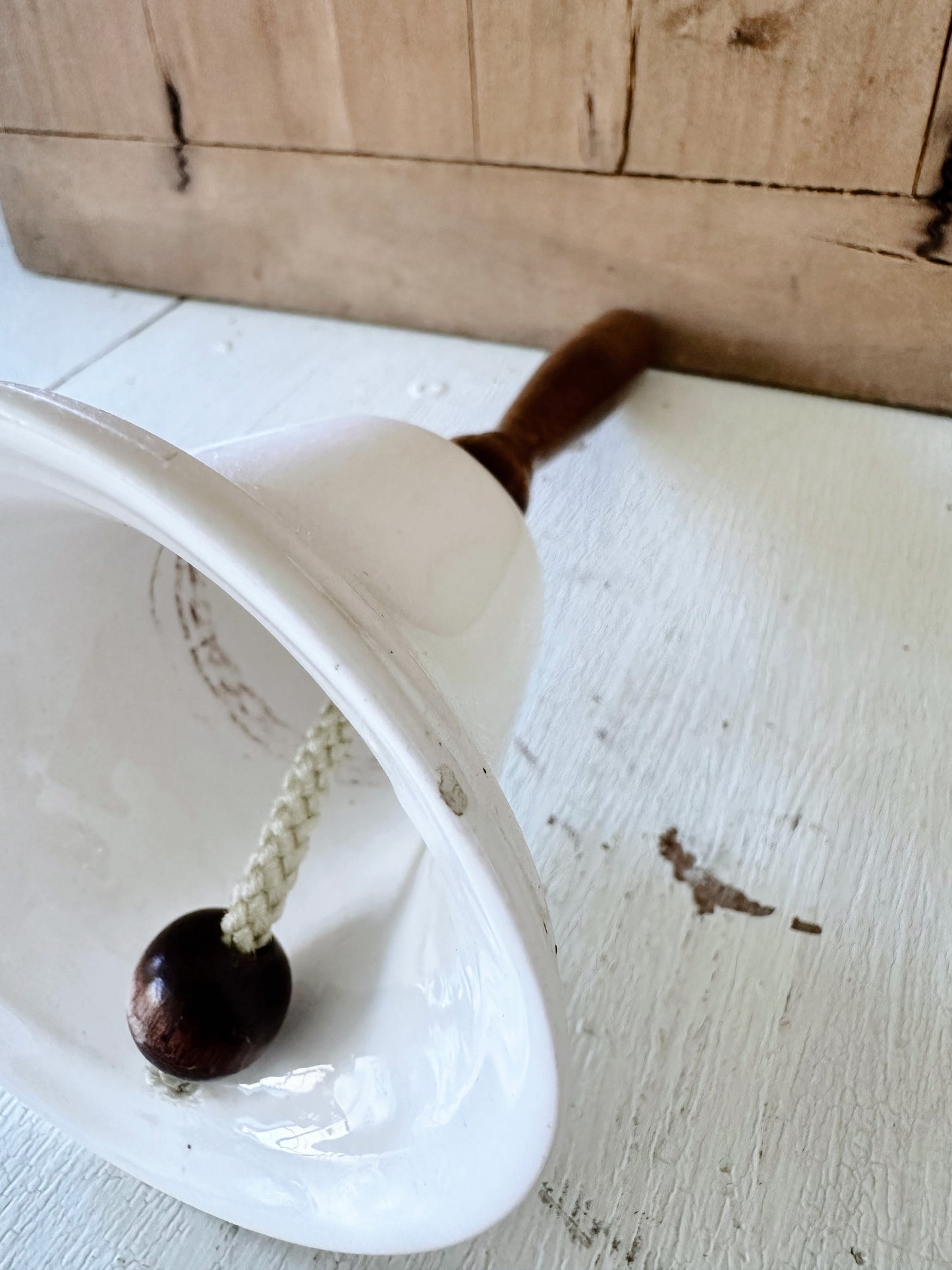 Vintage Porcelain Bell