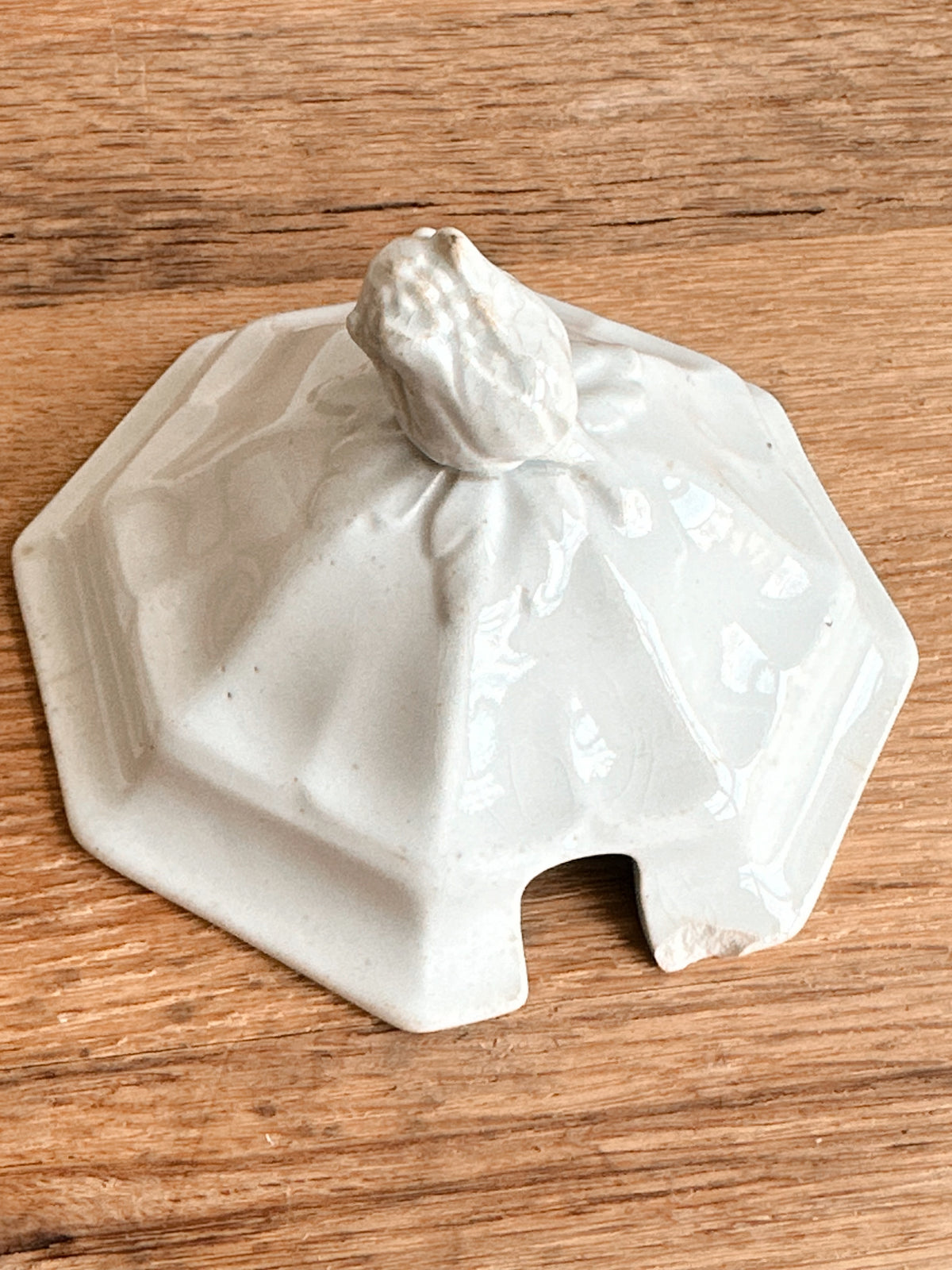 Antique Ironstone Sauce Tureen