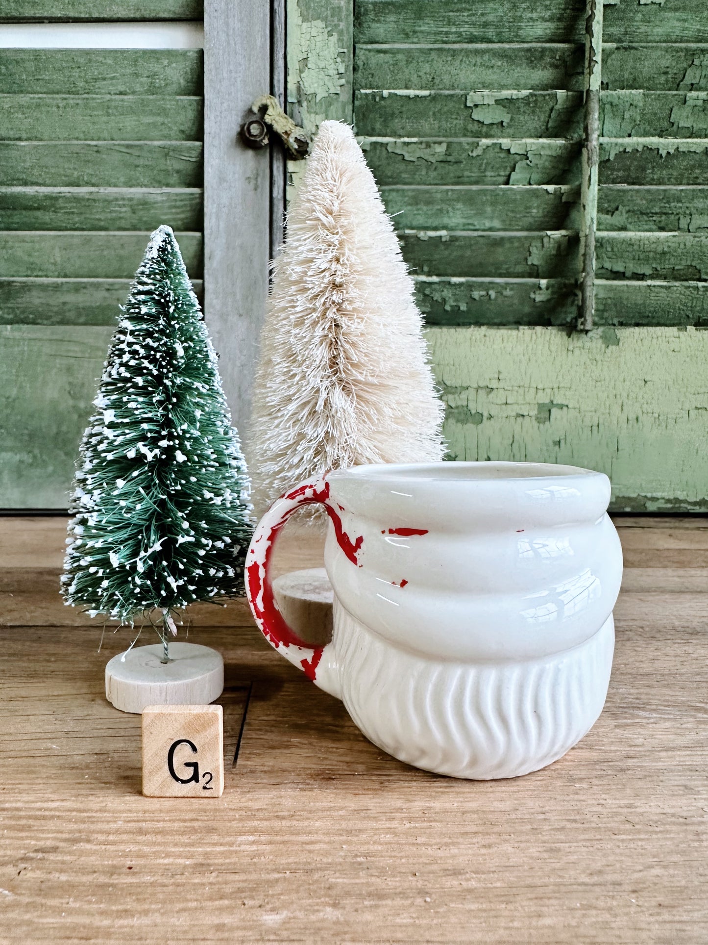 Vintage Santa Mug