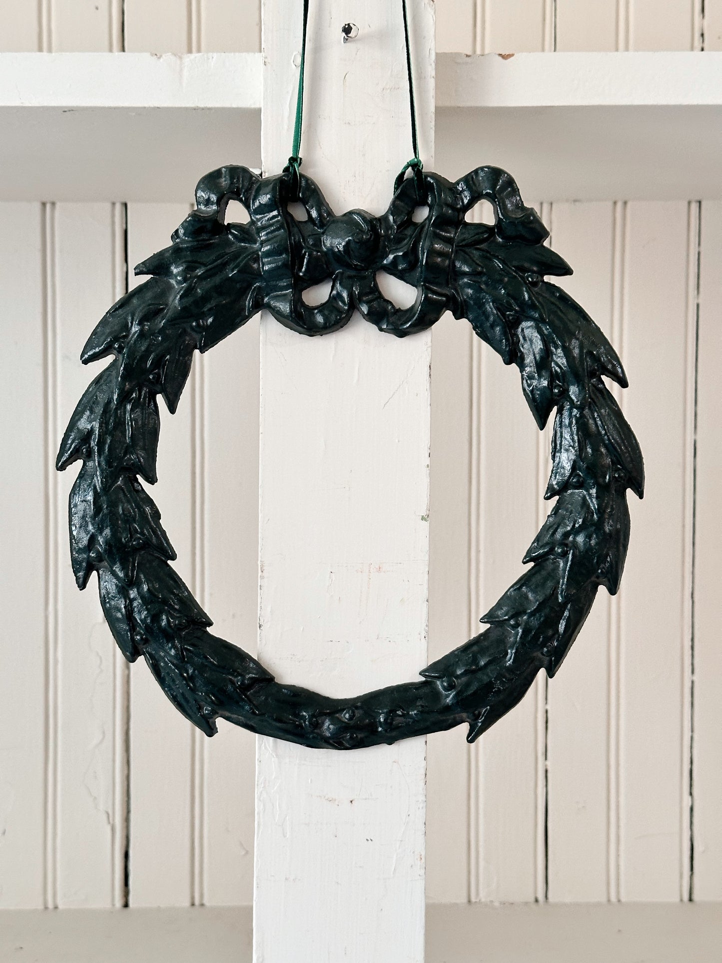 Vintage Cast Iron Wreath