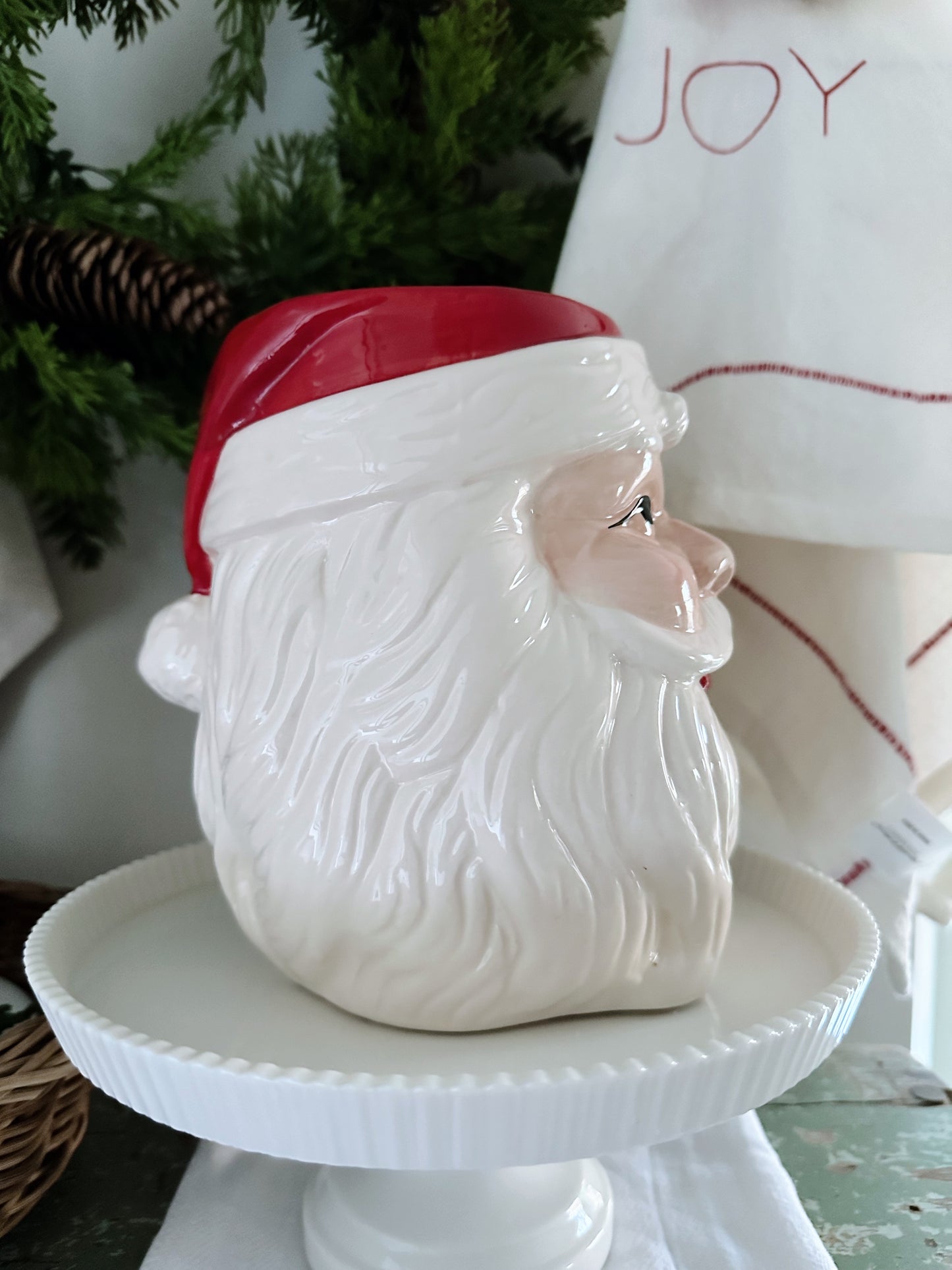 Vintage Santa Planter