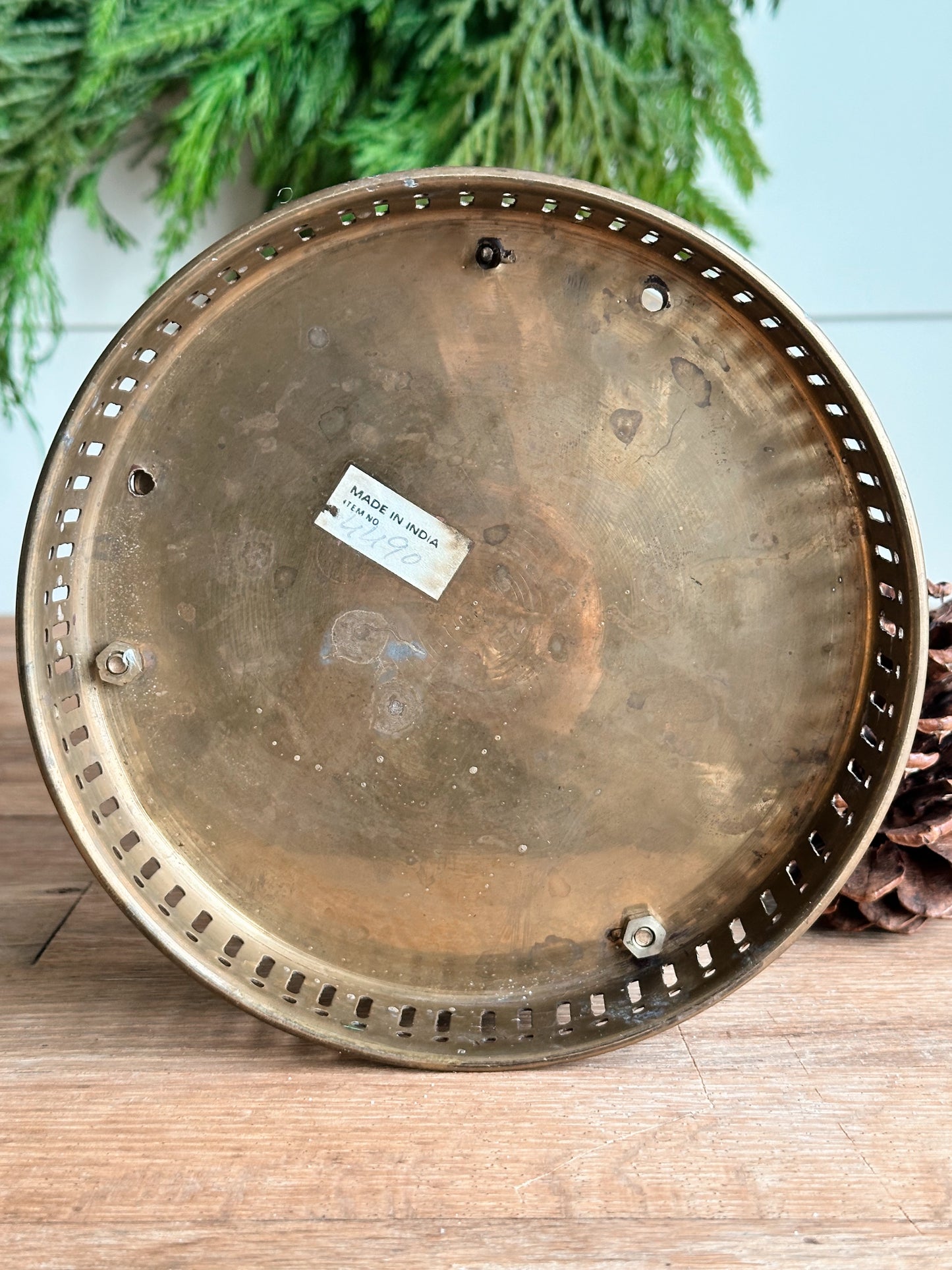 Vintage Brass Bird Cage