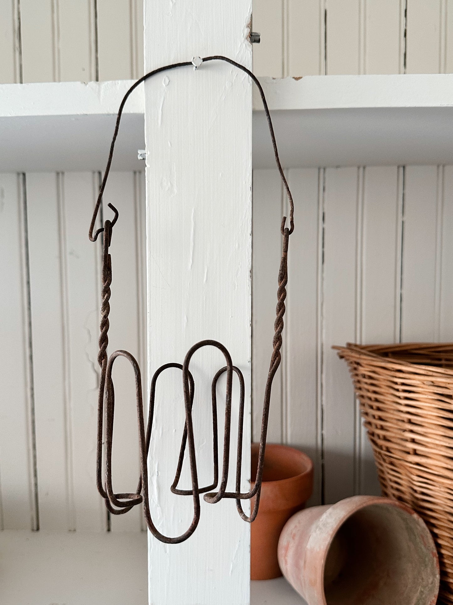 Vintage Wire Jar Holder