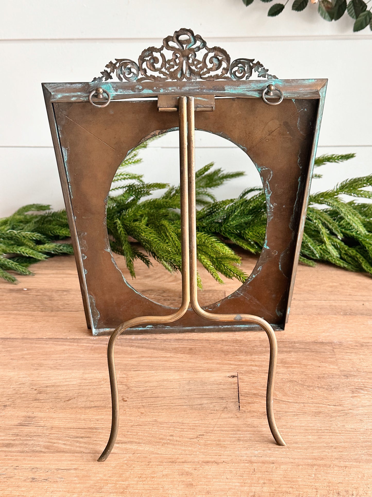 Vintage Brass Picture Frame