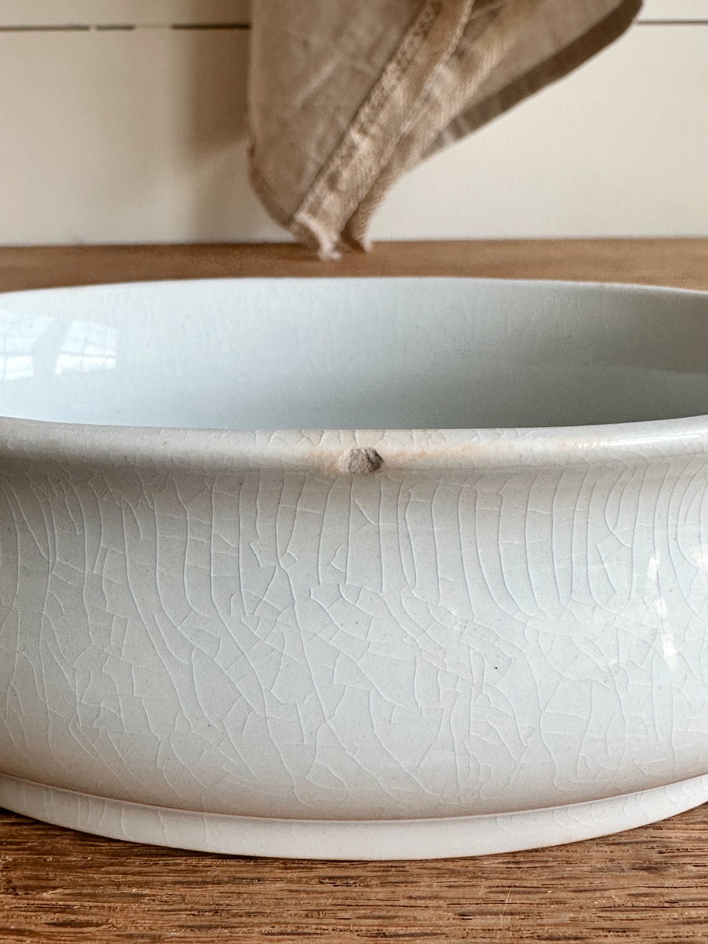 Antique Wedgwood & Co Ironstone Covered Soap Dish
