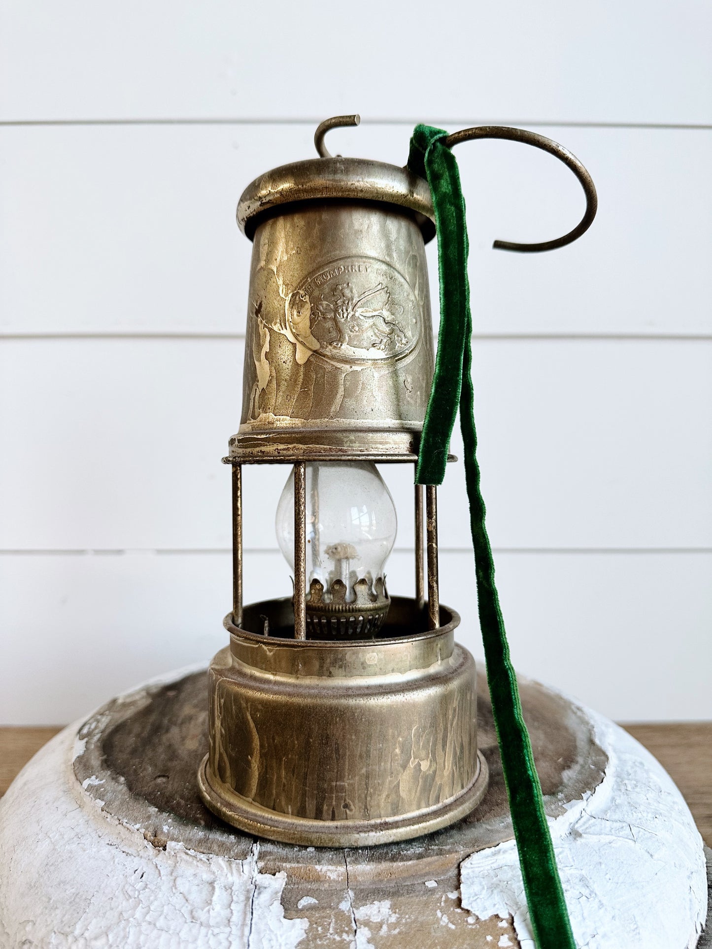 Vintage Sir Humphrey Davey Hurricane Lantern