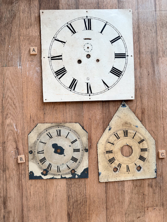 Vintage Clock Faces