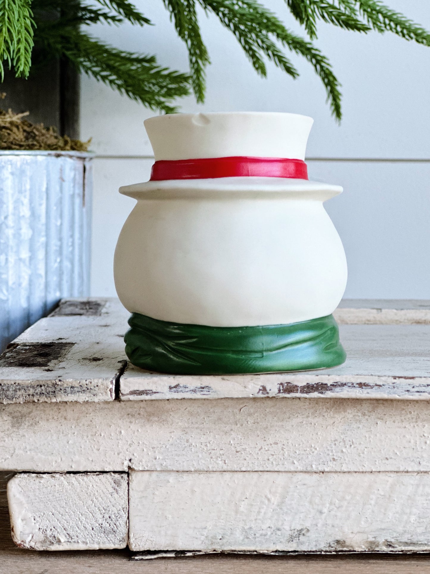 You Choose the Scent - Snowman Vintage Vessel Candle