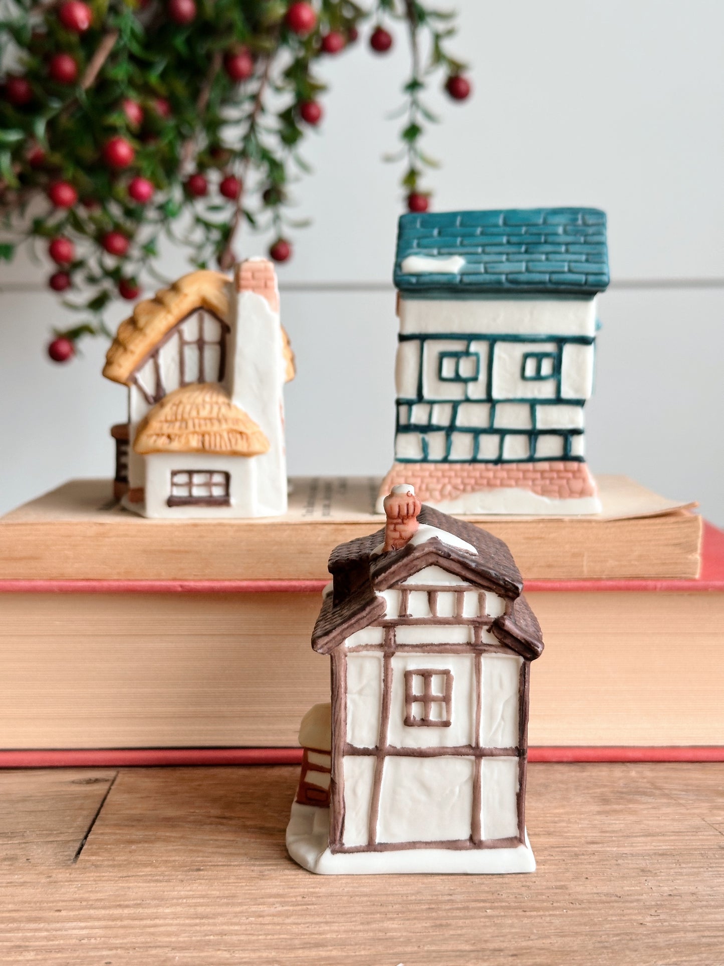 Collection of Three English Cottage Houses