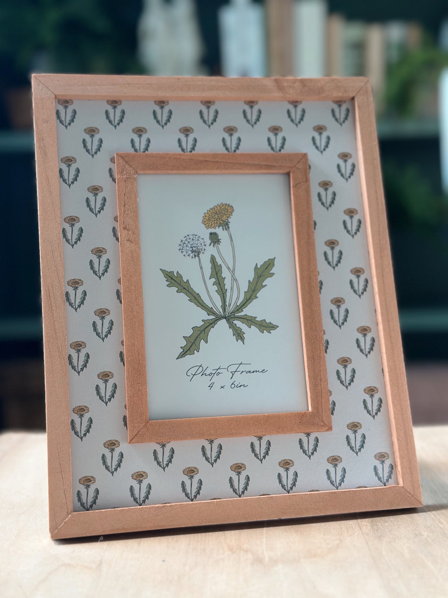 Cottage Floral Picture Frame