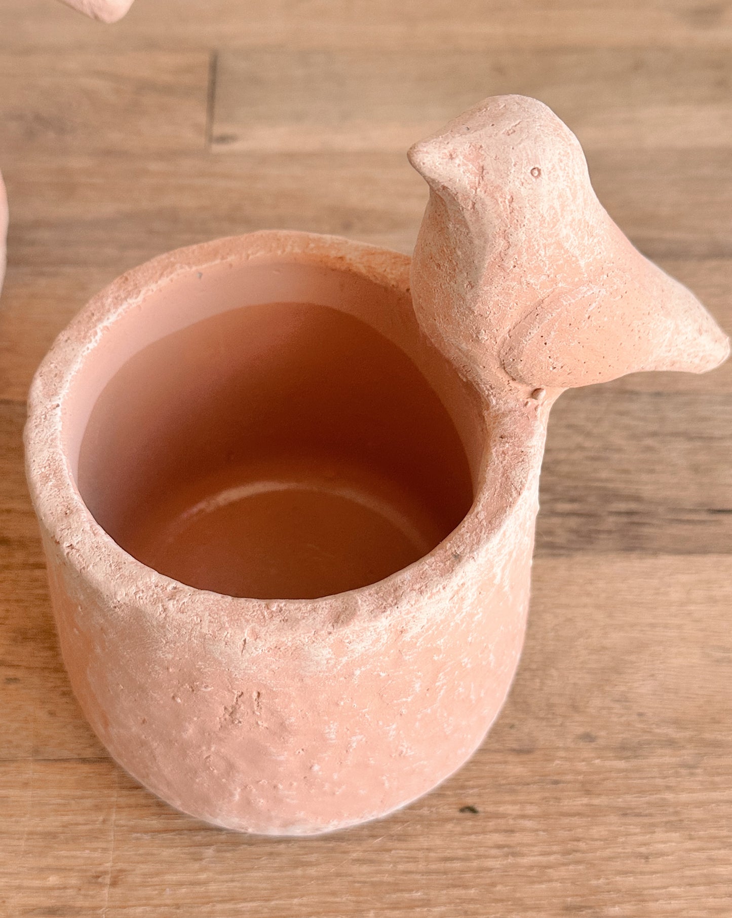 Concrete Bird Planters